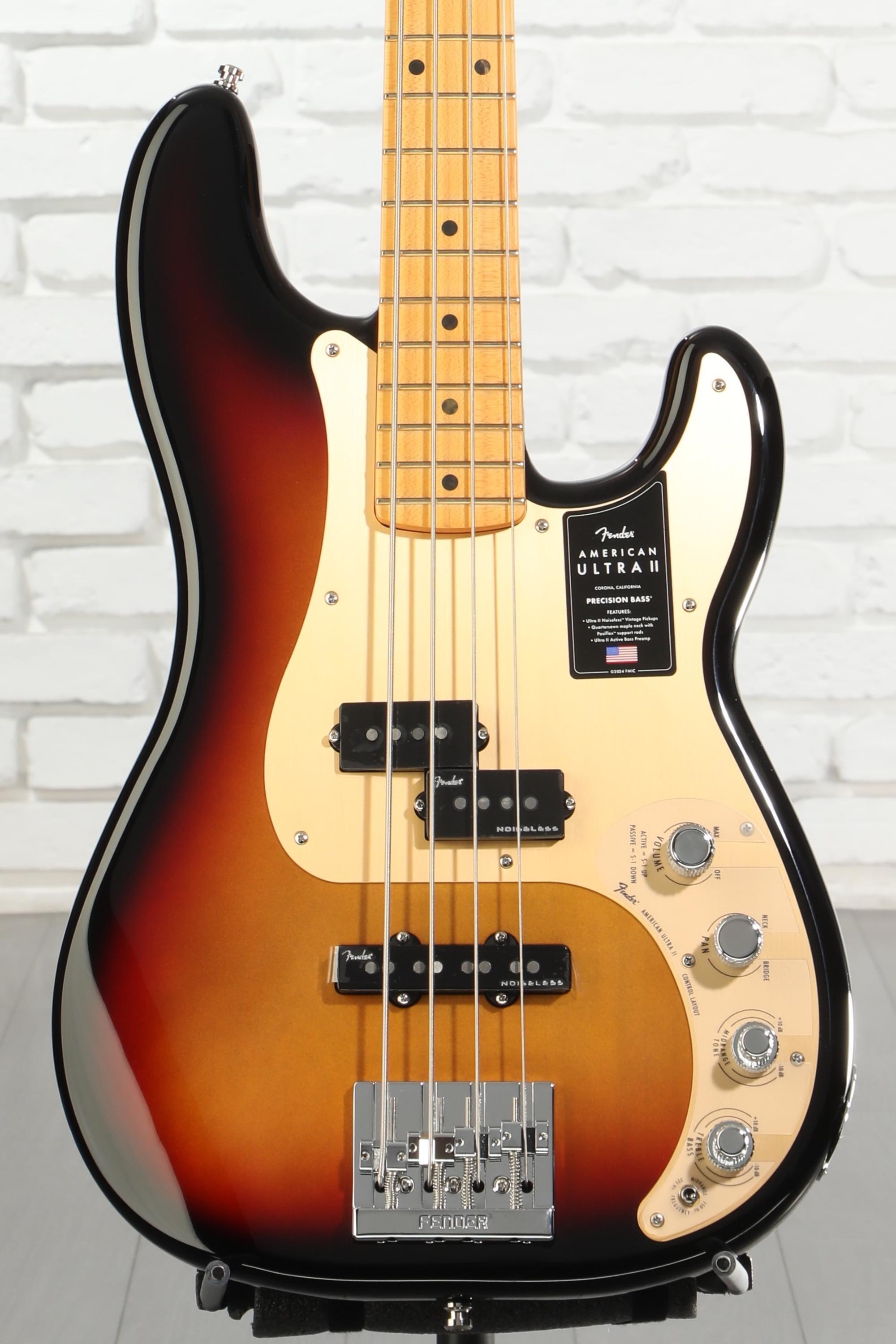 Fender American Ultra II Precision Bass - Ultraburst | Sweetwater