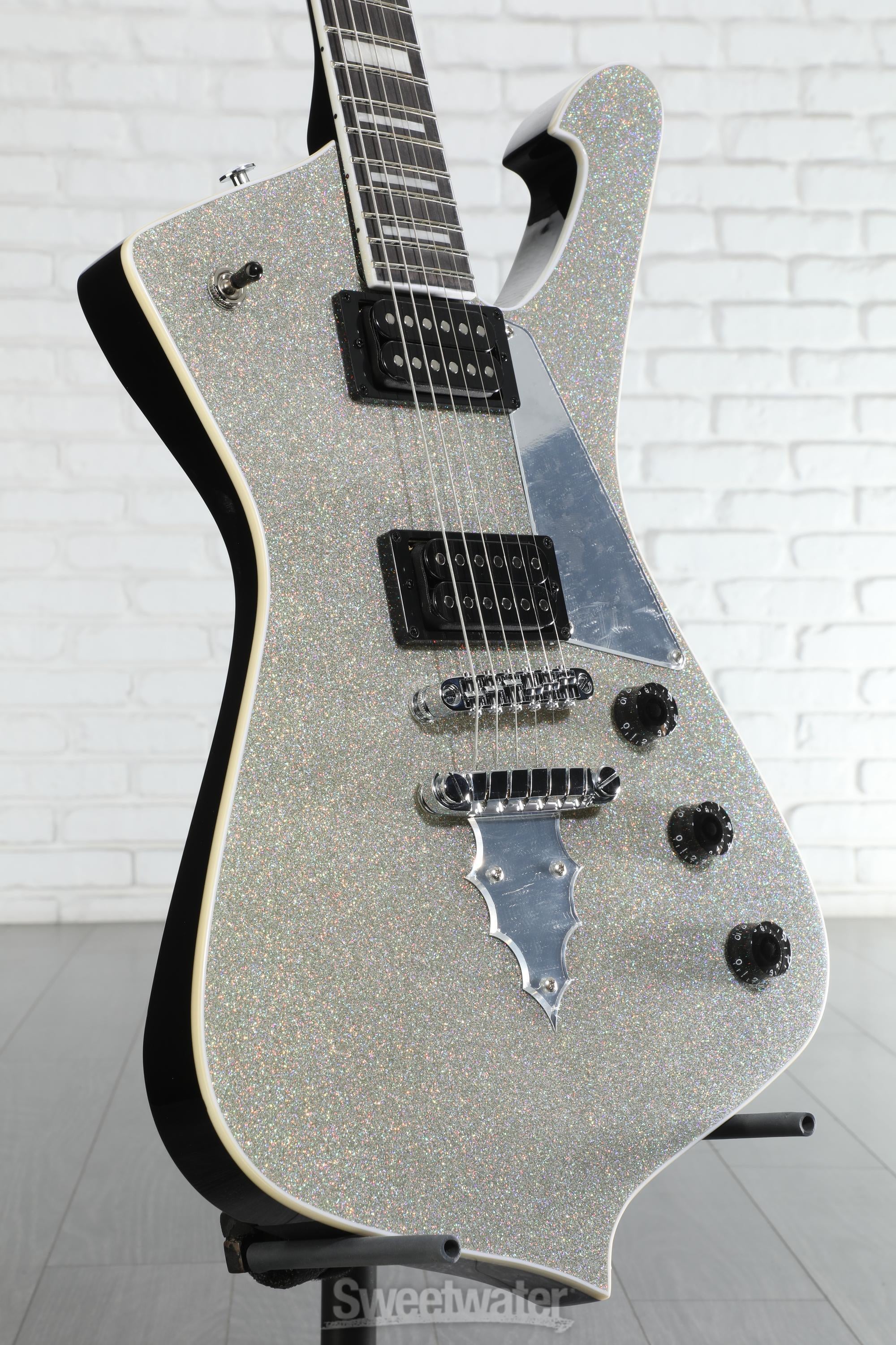 Ibanez Paul Stanley Signature PS60 - Silver Sparkle | Sweetwater