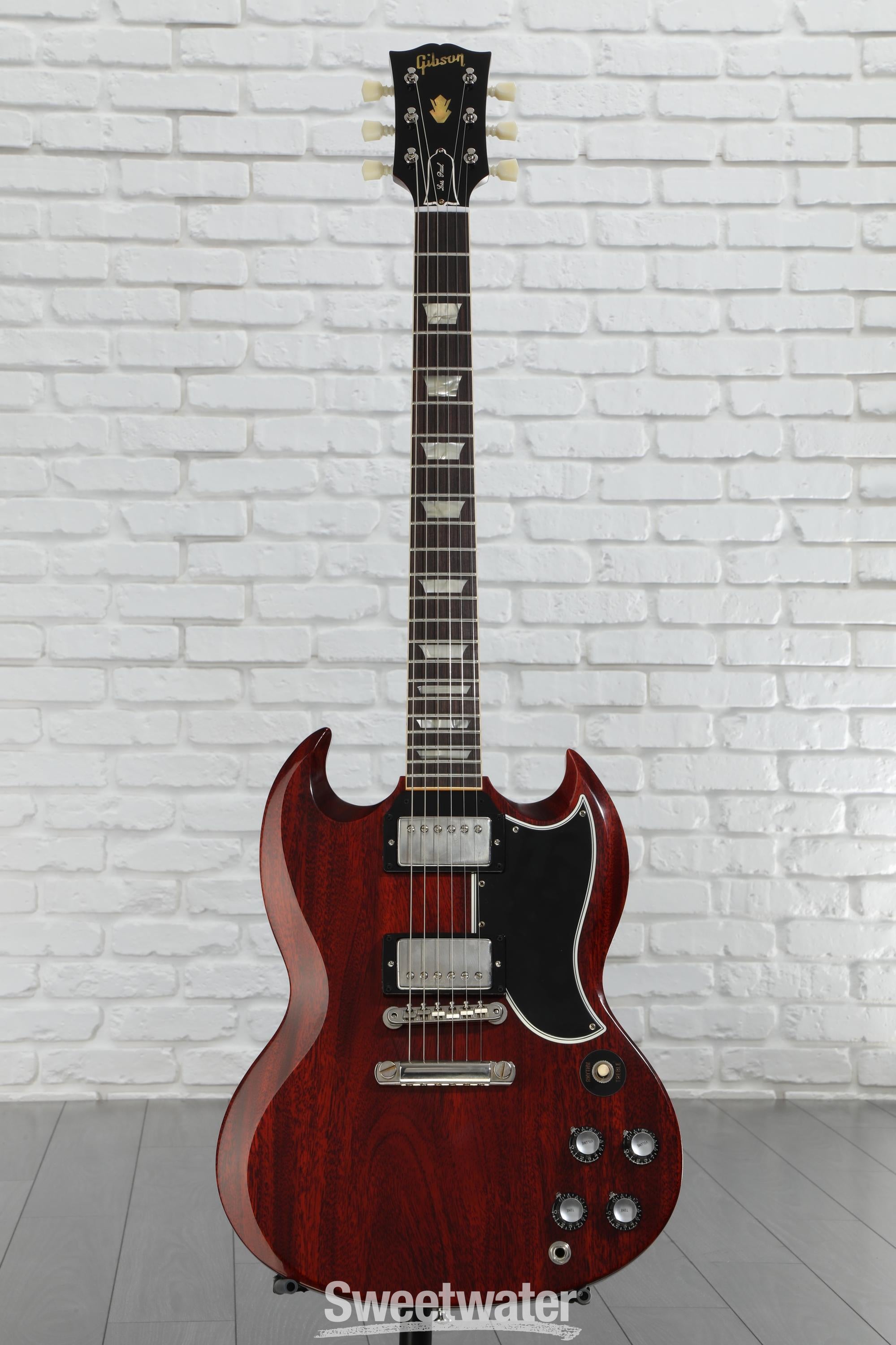 ギター Gibson 1961 Les Paul SG Standard Reissue 1961 Les Paul SG Standard Reissue Stop Bar - Cherry Red
