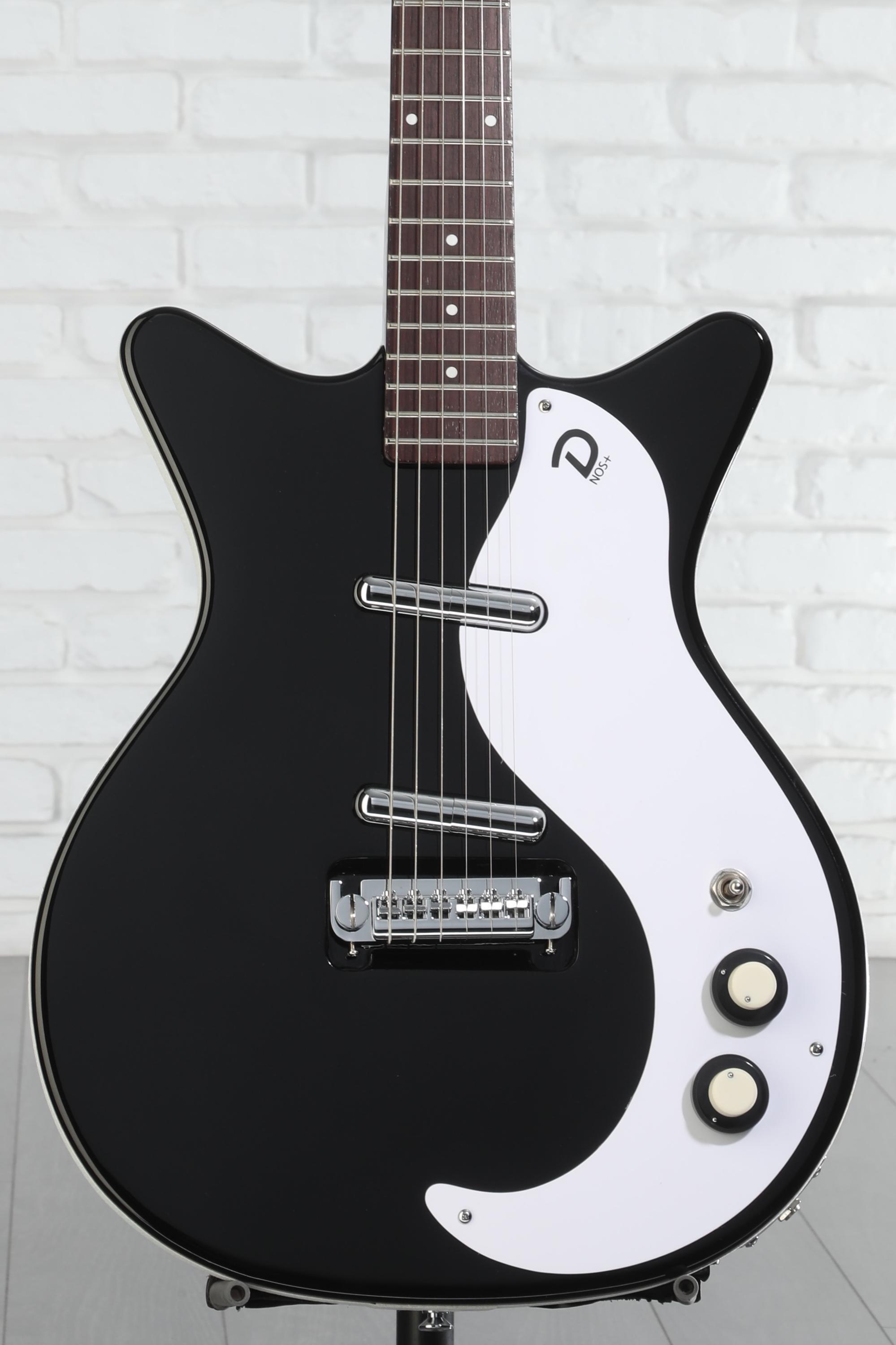 Danelectro '59M NOS+ Semi-hollowbody Electric Guitar - Black