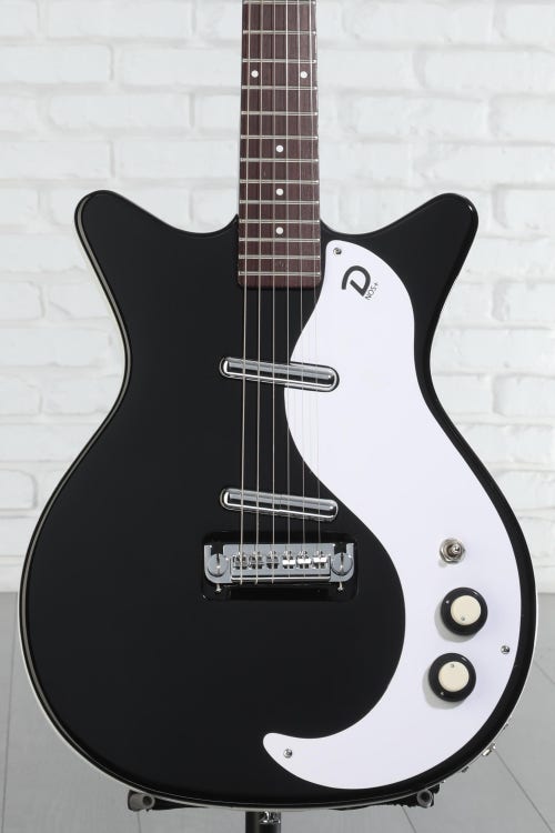 Danelectro '59M NOS+ Semi-hollowbody Electric Guitar - Black