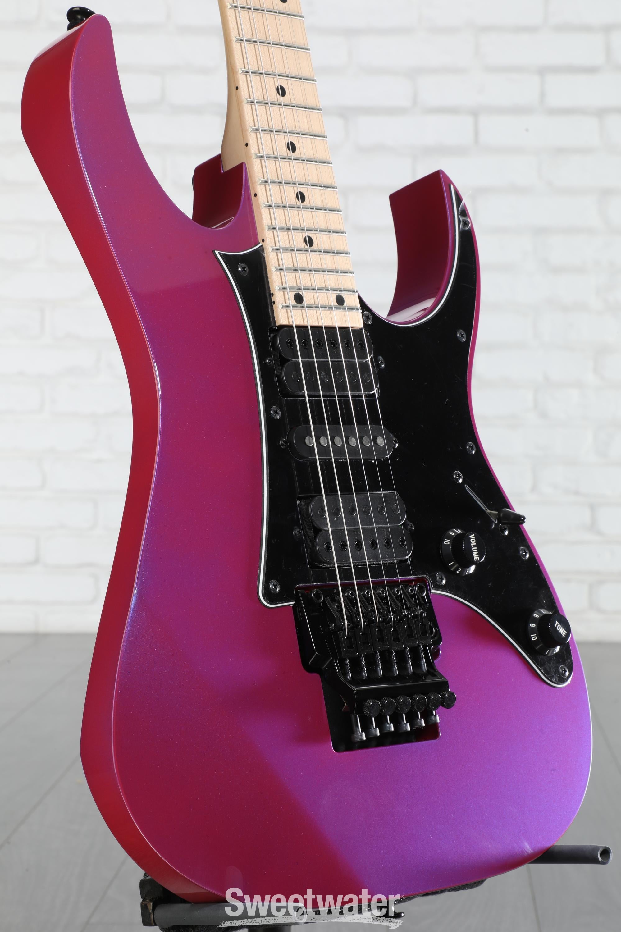 Ibanez Genesis Collection RG550 Electric Guitar - Purple Neon