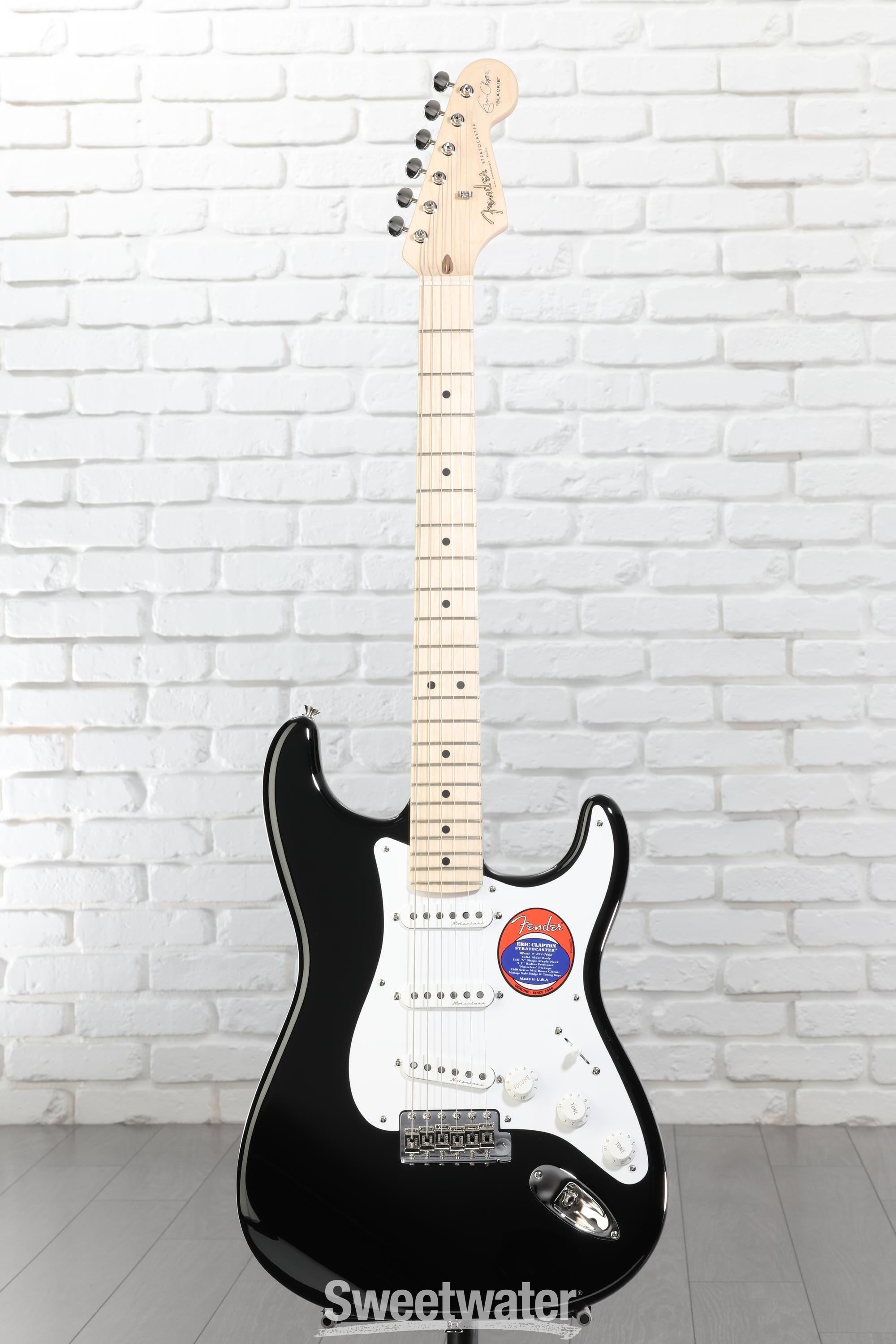 Fender Eric Clapton Stratocaster - Black with Maple Fingerboard