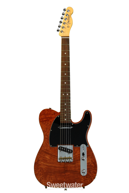 GREAT PLAYING NATURAL EXOTIC BURL 12 STRING SOLID TELE STYLE PRO ELECTRIC  GUITAR