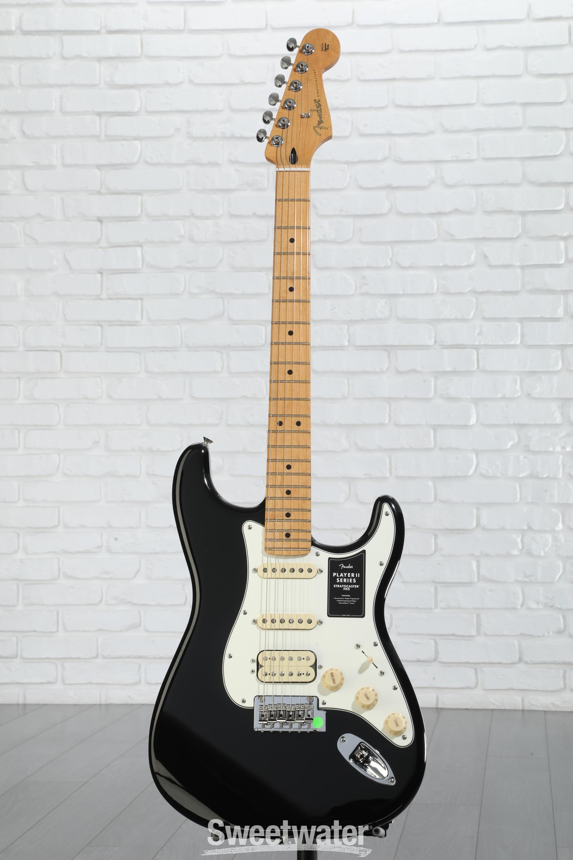 Fender Player II Stratocaster HSS - Black (New)| Black