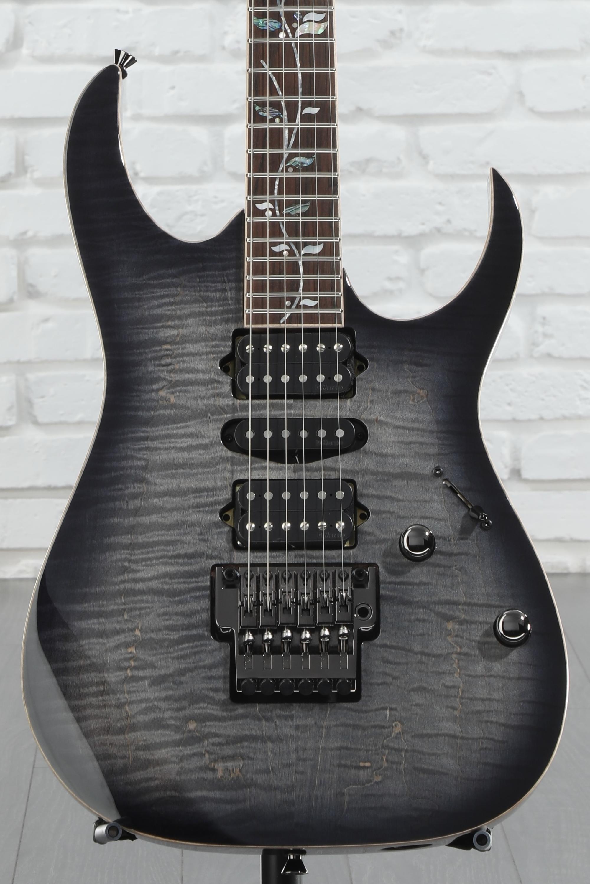 Ibanez J Custom RG8570 Electric Guitar - Black Rutile
