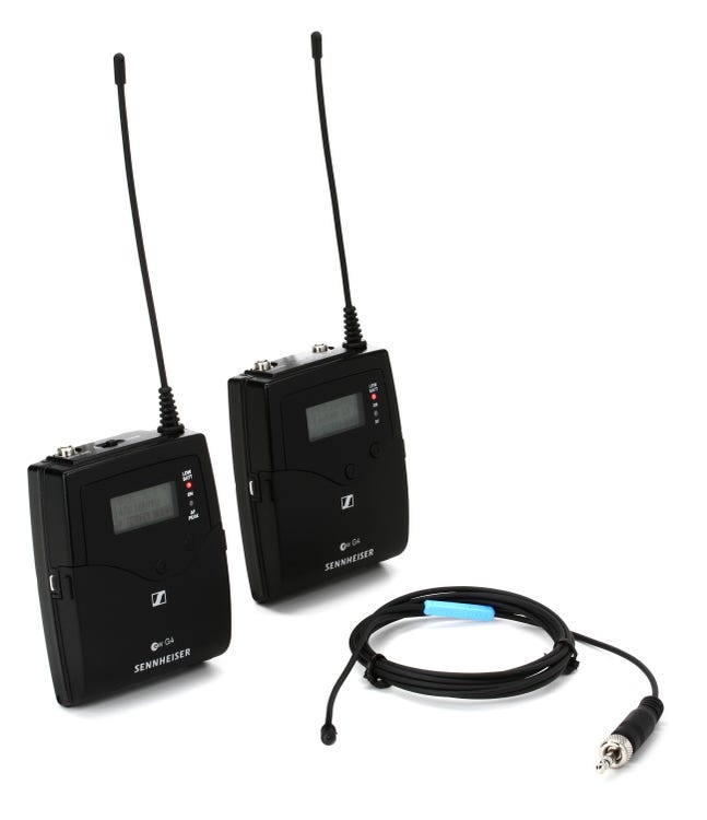 Sennheiser EW 512P G4 Portable Wireless Lavalier Microphone System - AW+  Band