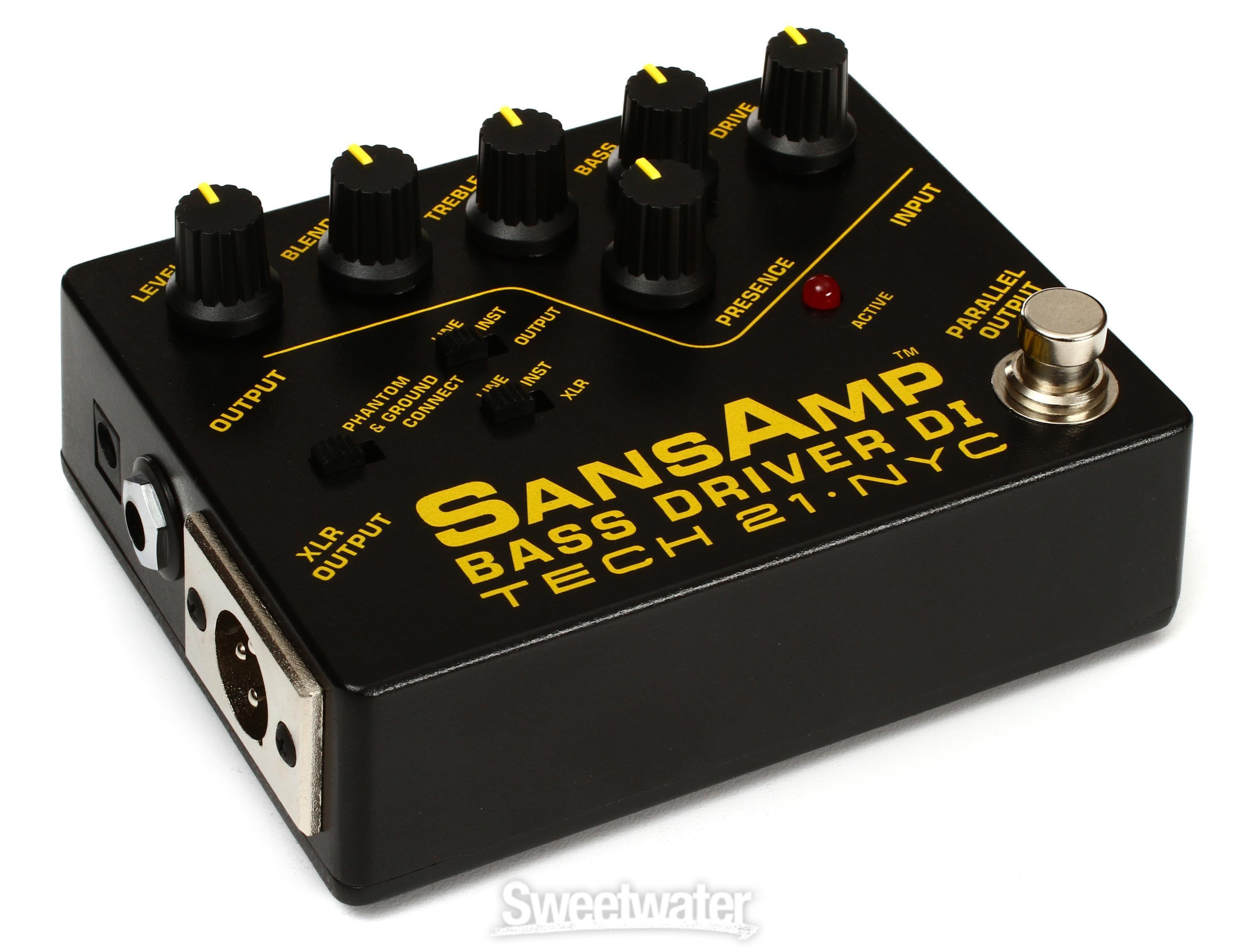 Tech 21 SansAmp Bass Driver Pedal Reviews | Sweetwater