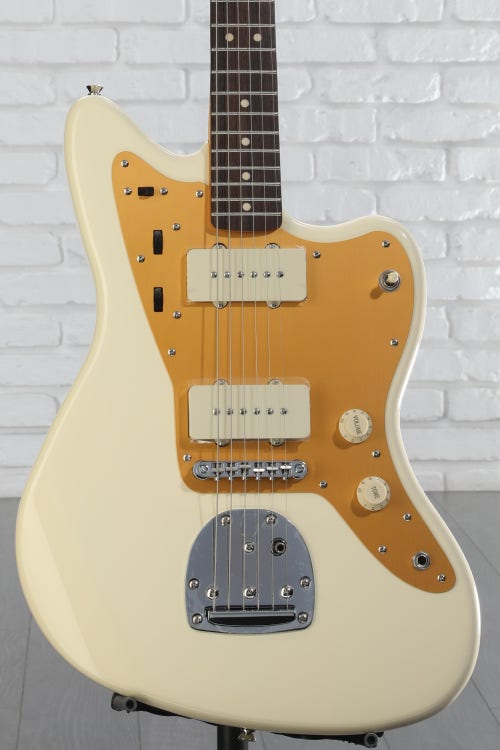 Squier J Mascis Signature Jazzmaster - Vintage White with Indian Laurel Fingerboard