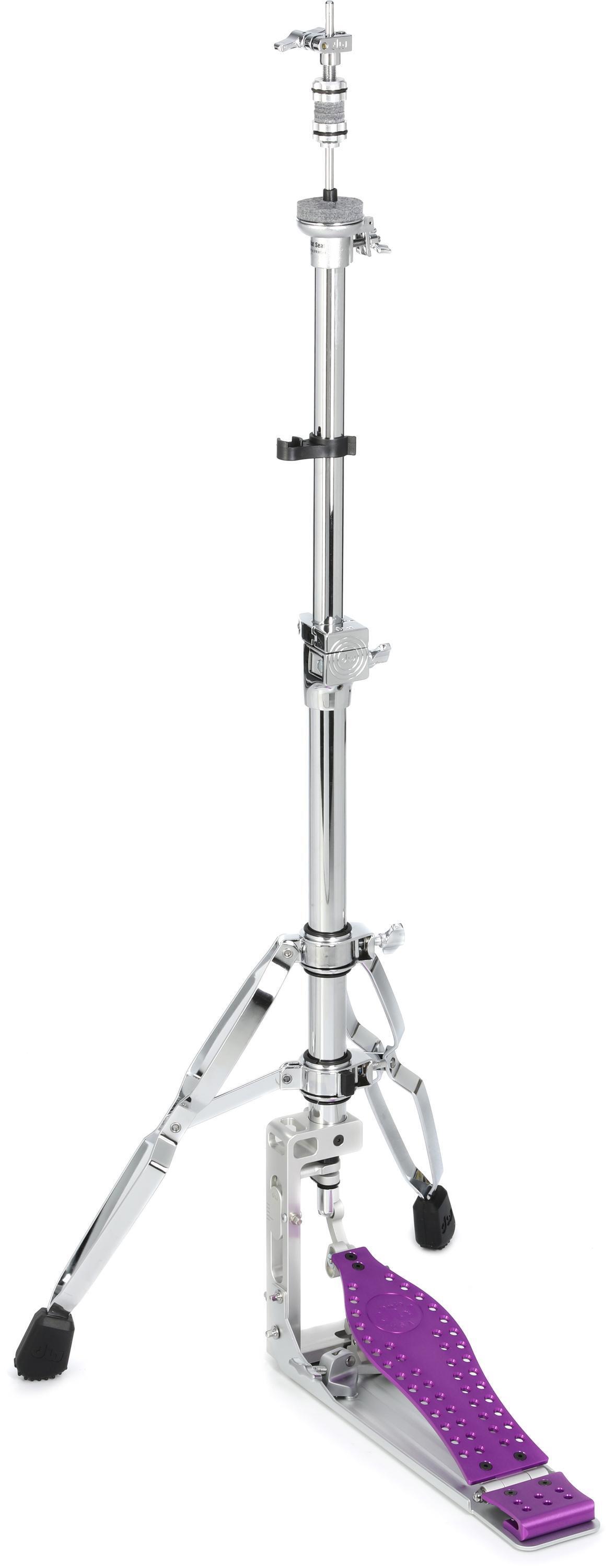 DW MDD Machined Direct Drive 2-leg Hi-hat Stand - Purple