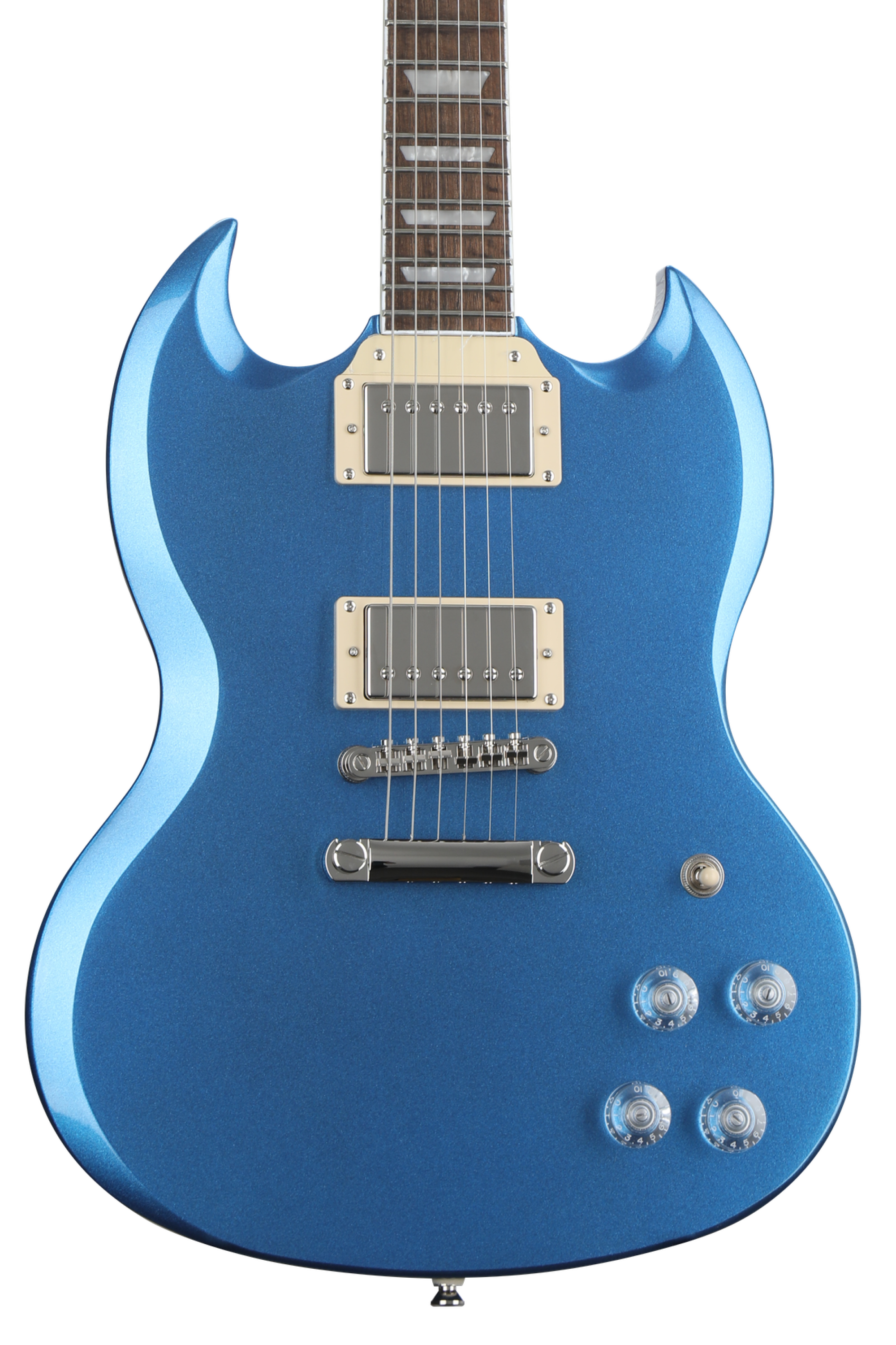 Epiphone SG Muse Electric Guitar - Radio Blue Metallic | Sweetwater