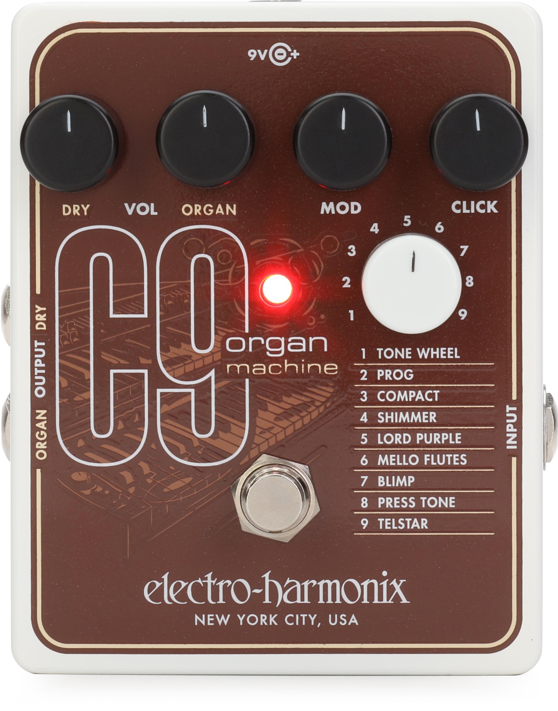 Electro-Harmonix C9 Organ Machine Guitar Effect Pedal | Sweetwater