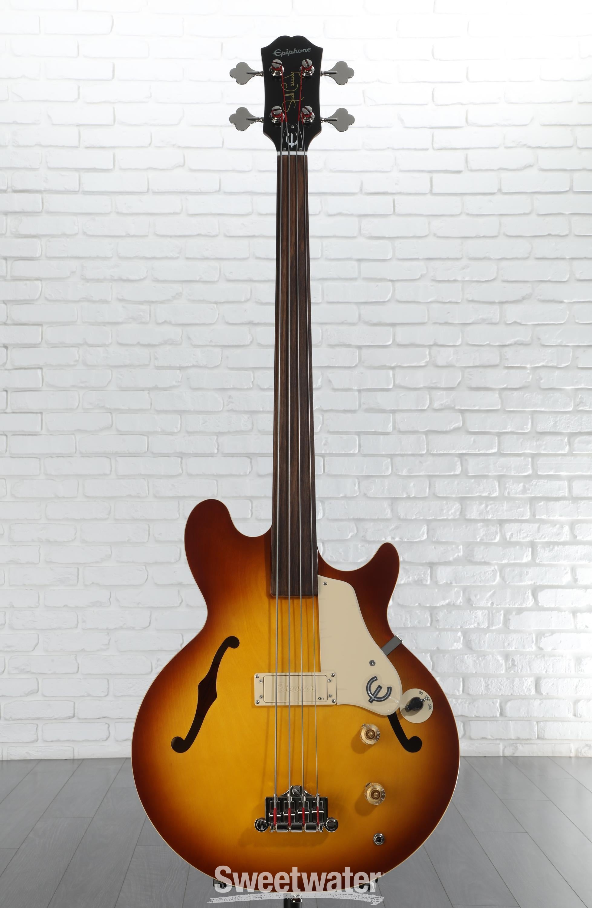ベース Epiphone Jack Casady Bass Amazon.com: Epiphone Jack Casady Bass Guitar, Pelham Blue