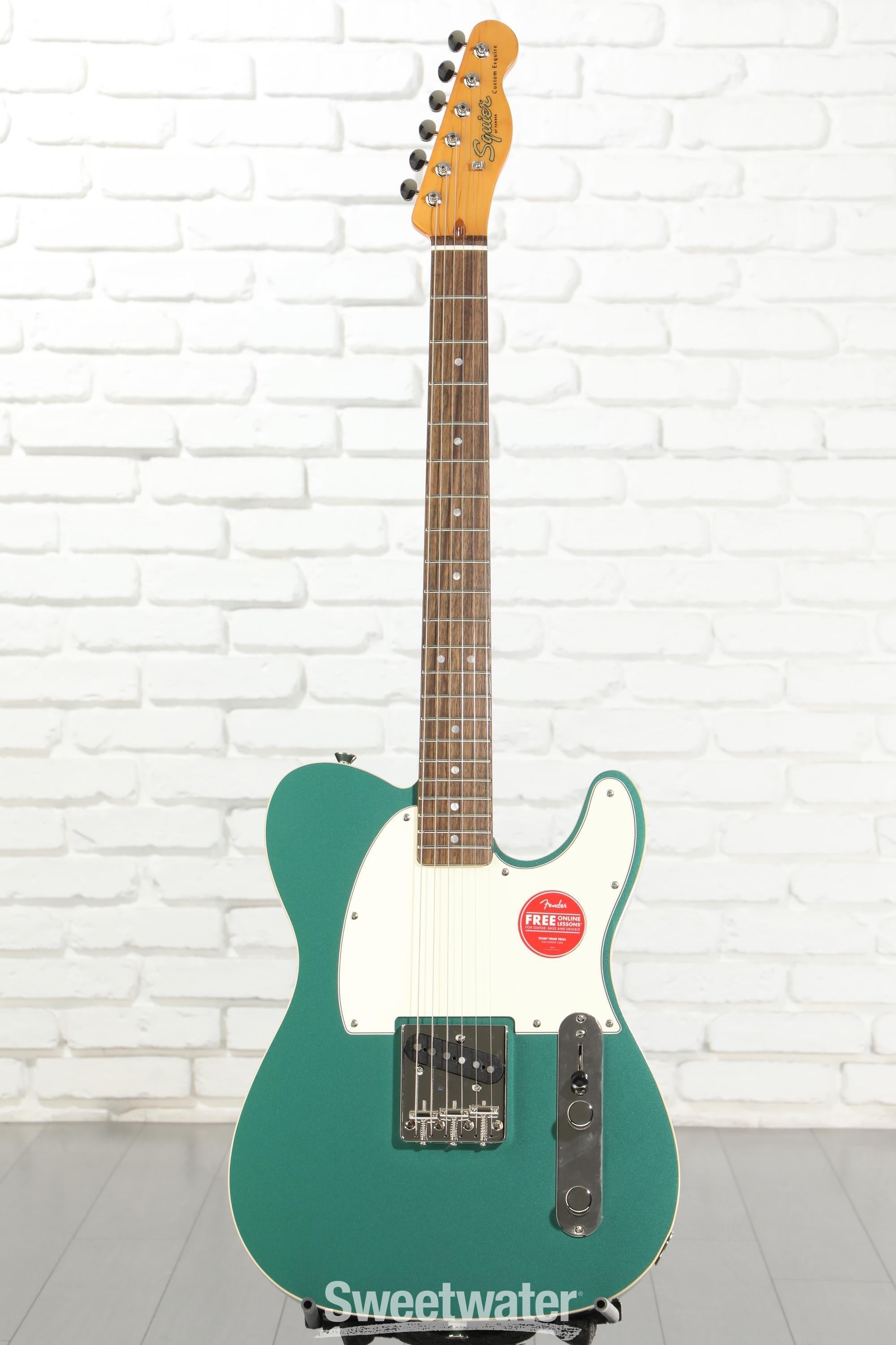 Squier Classic Vibe Custom Esquire Electric Guitar - Sherwood