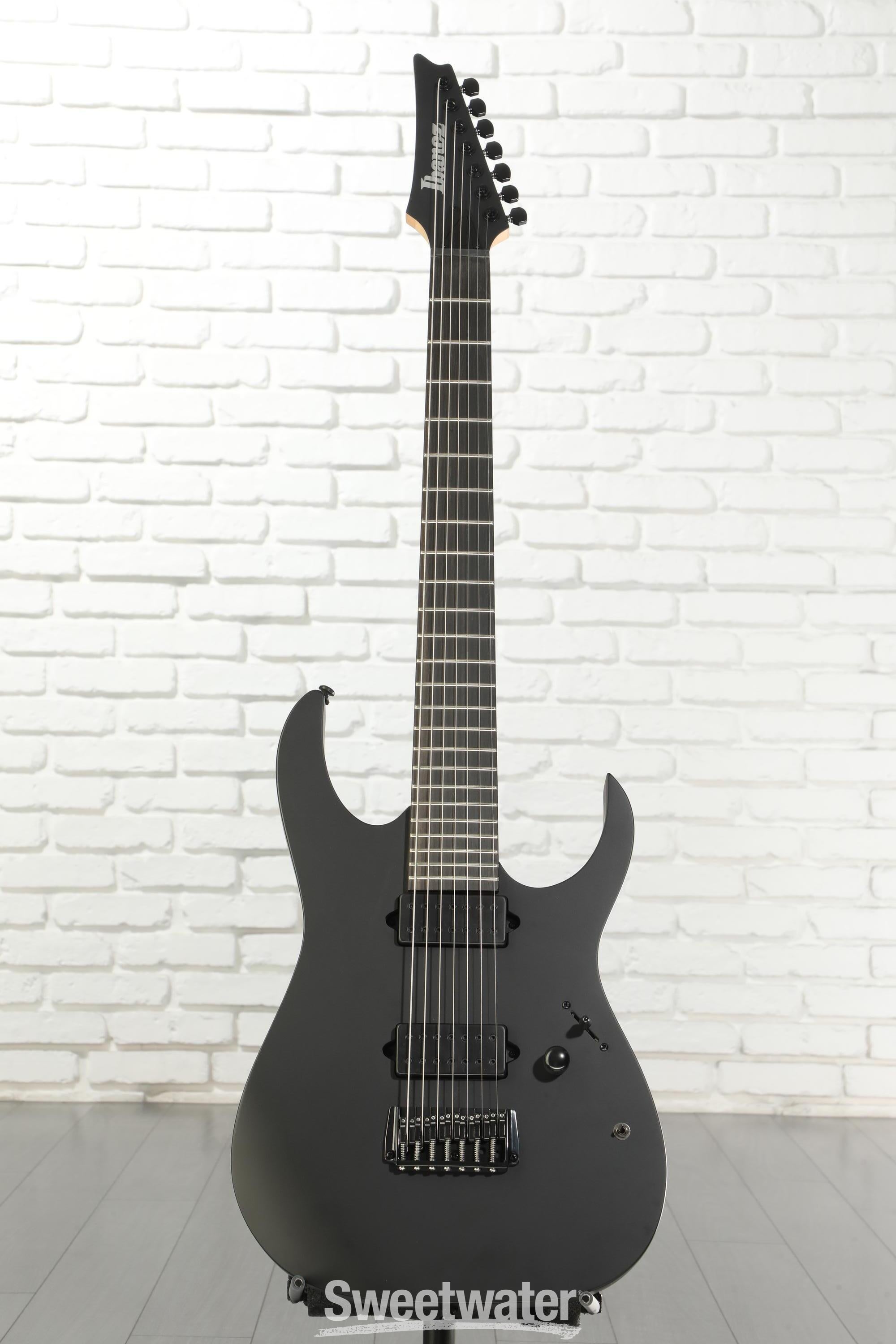 Ibanez Iron Label RGIXL7 - Black Flat | Sweetwater