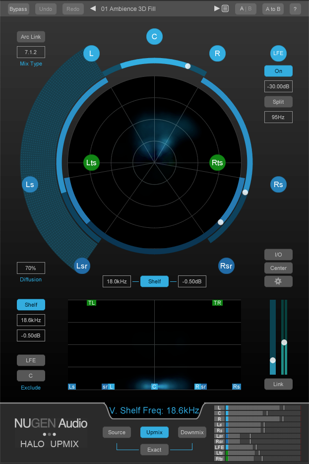 NUGEN Audio 3D Immersive Extension for Halo Upmix | Sweetwater