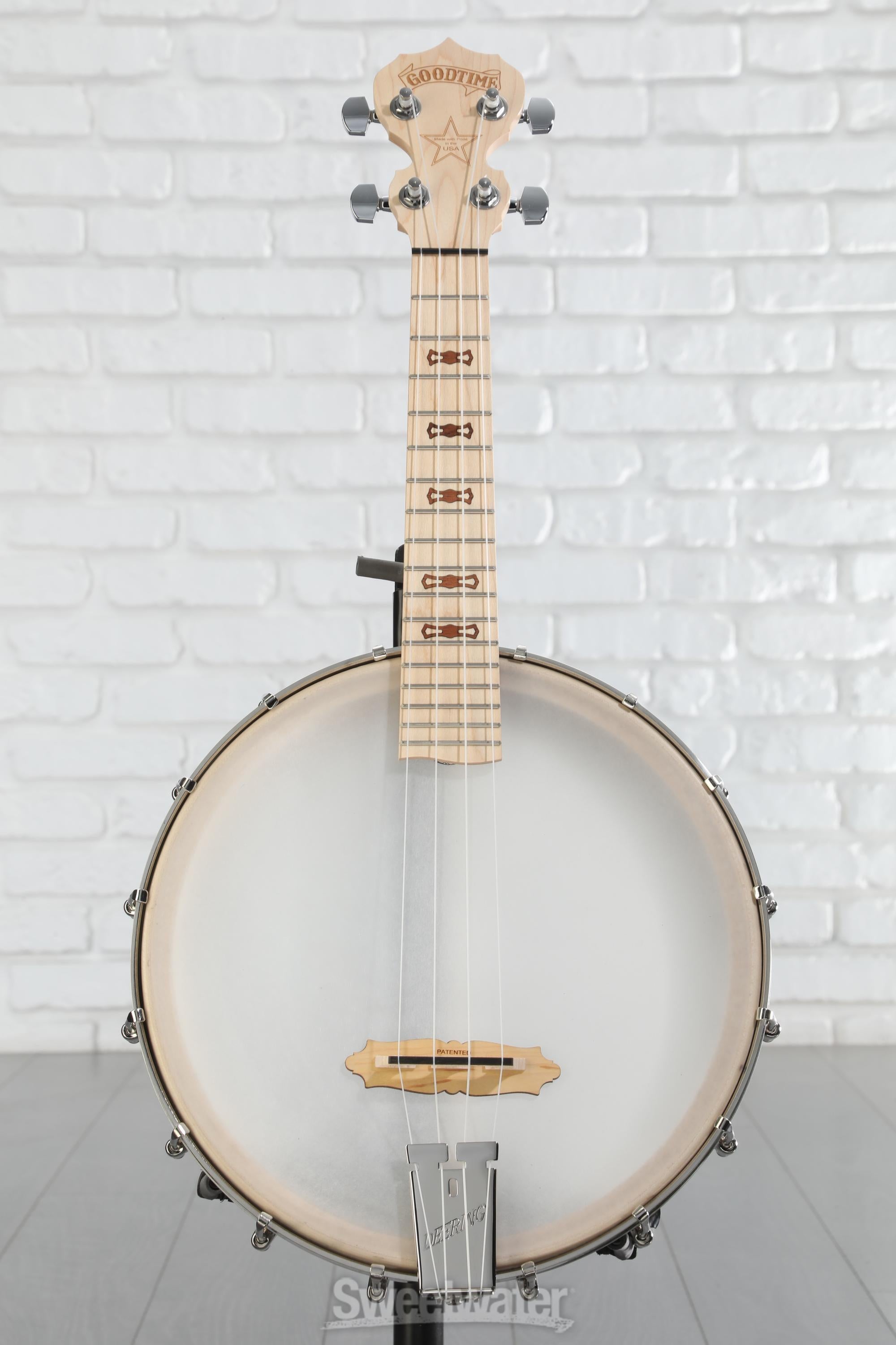 美品　GOODTIME バンジョー ウクレレ木製 USA製 Goodtime Banjo Ukulele Concert Scale – Deering® Banjo Company