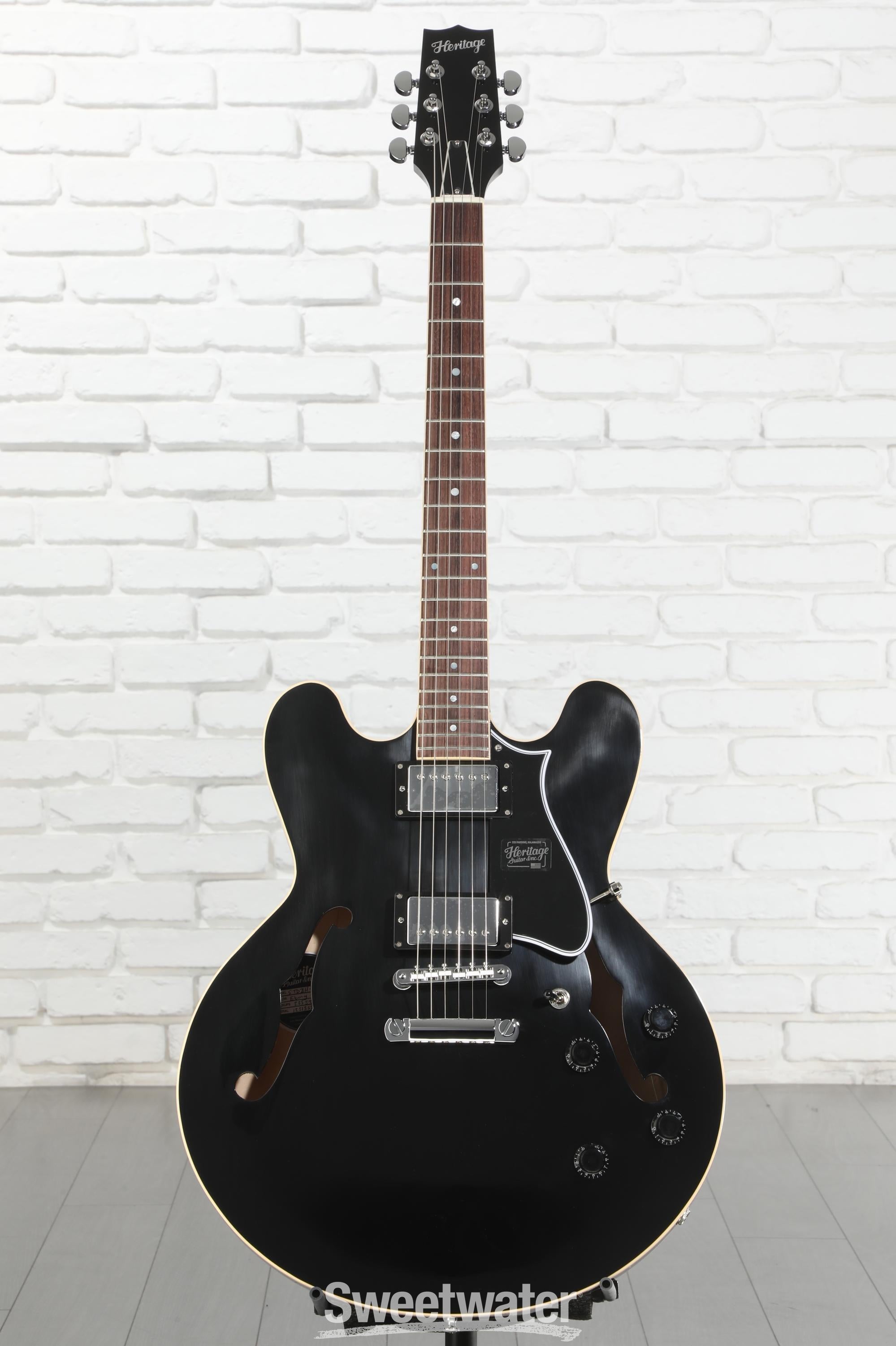 Heritage Standard II H-535 Semi-hollowbody Electric Guitar - Ebony