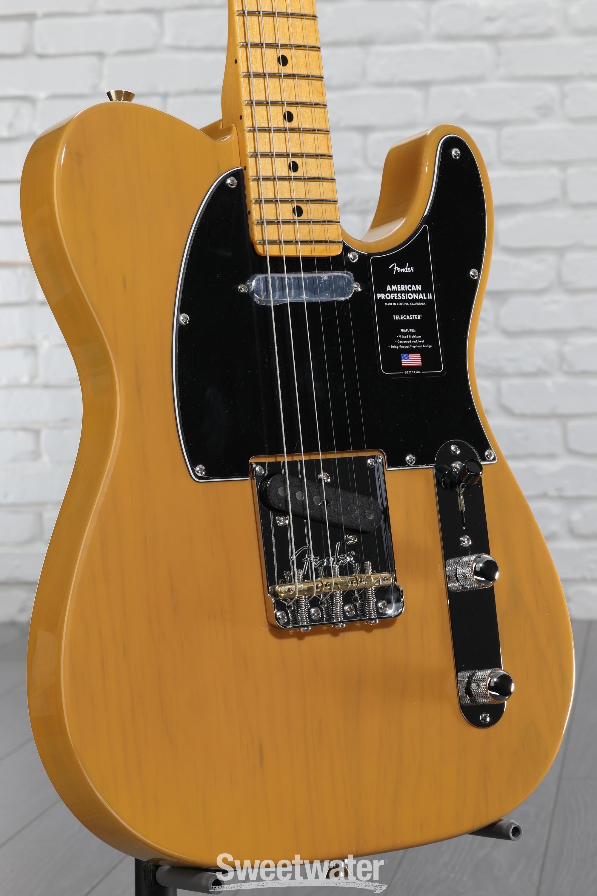 ギター FENDER American Professional Telecaster Fender American Professional II Telecaster - Butterscotch