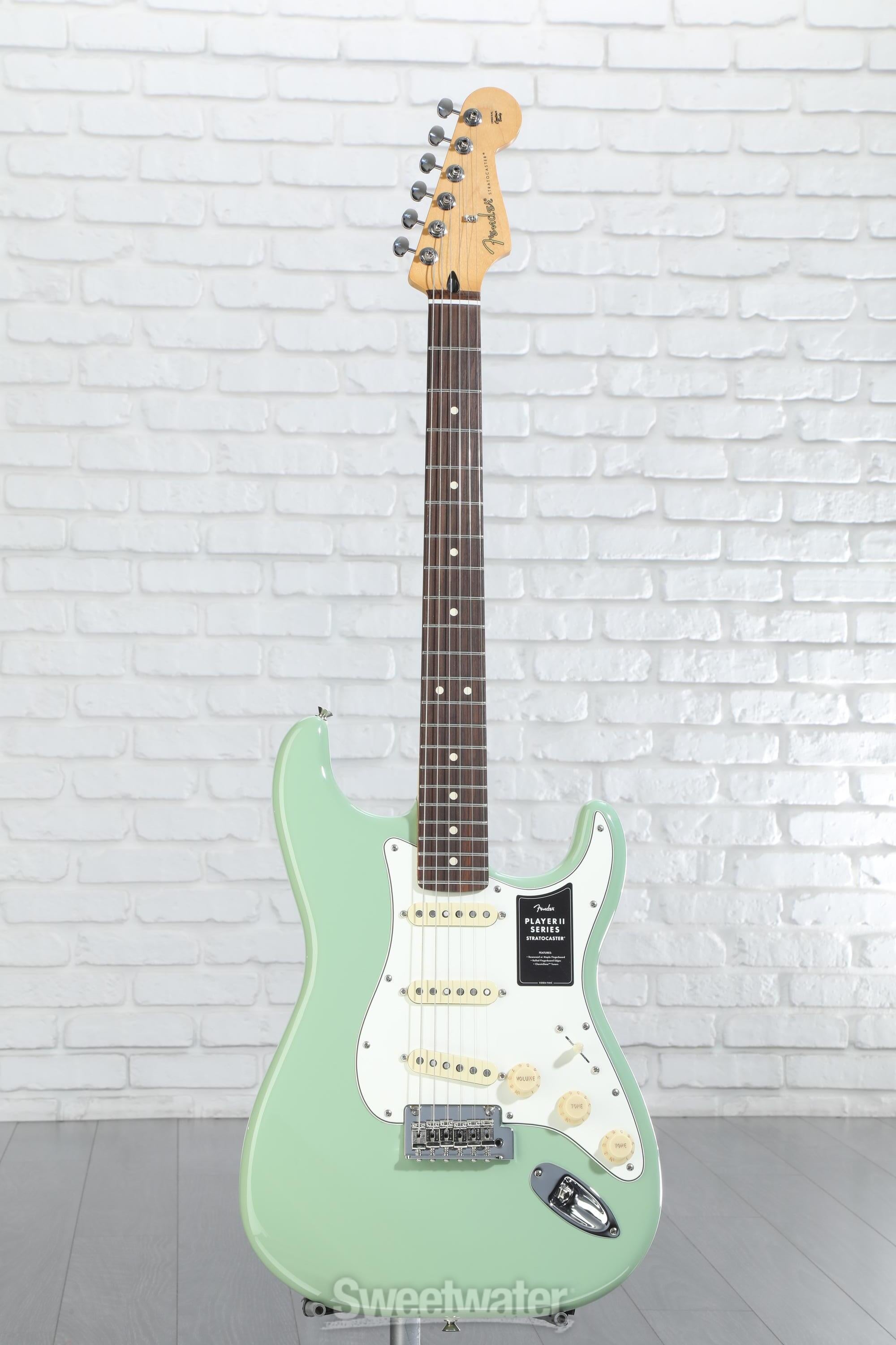 Fender Player II Stratocaster Electric Guitar - Birch Green with 