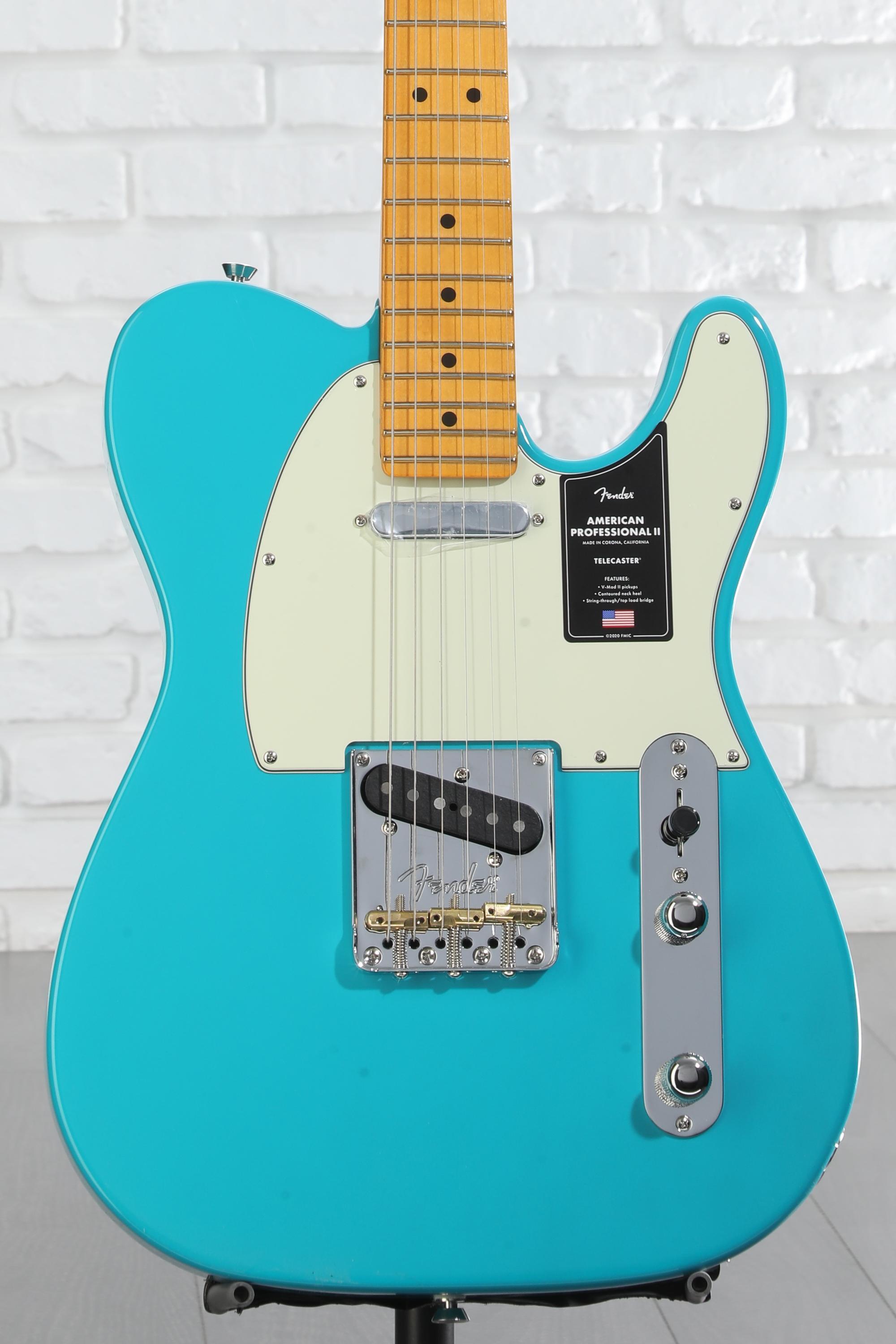 Fender American Professional II Telecaster - Miami Blue with
