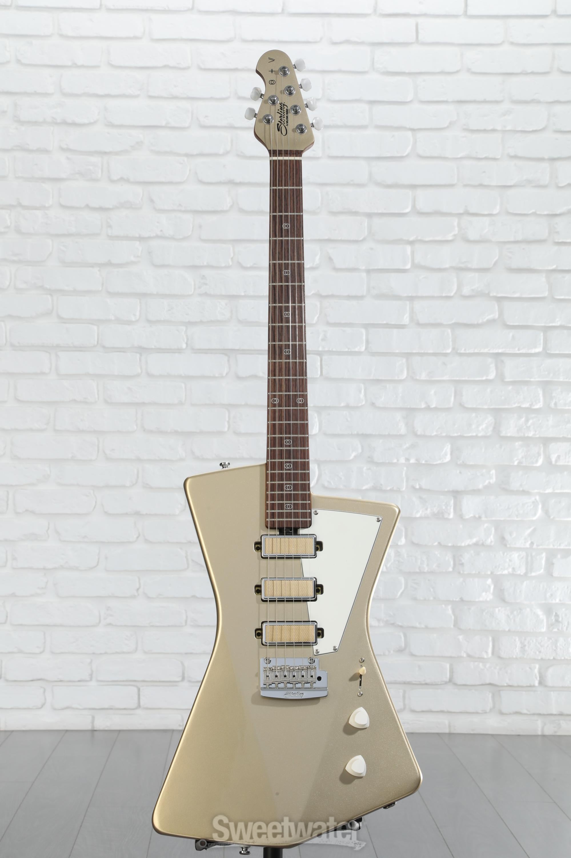 Sterling By Music Man St. Vincent Goldie Electric Guitar