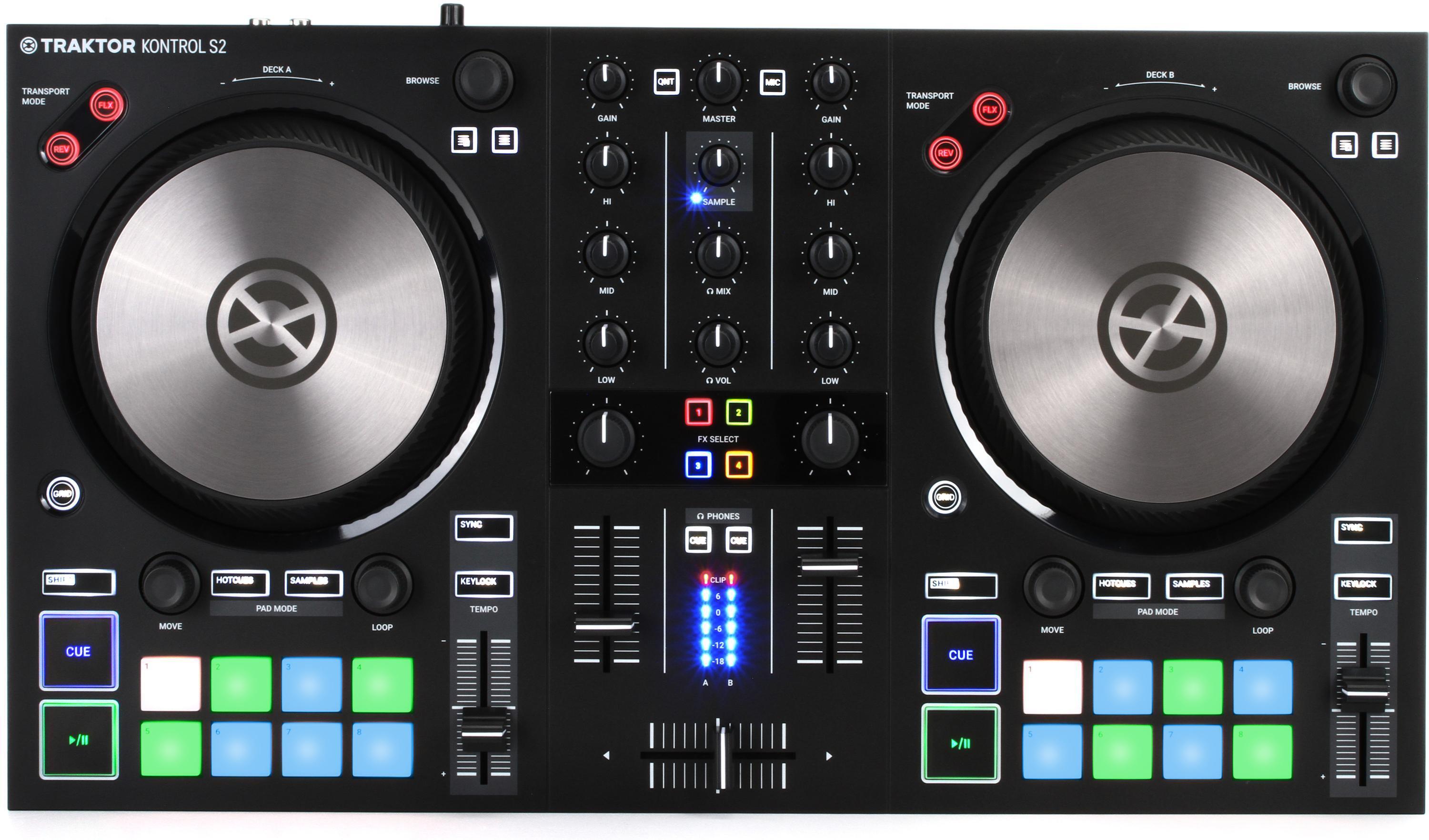 TRAKTOR KONTROL S2 NATIVE INSTRUMENTS-