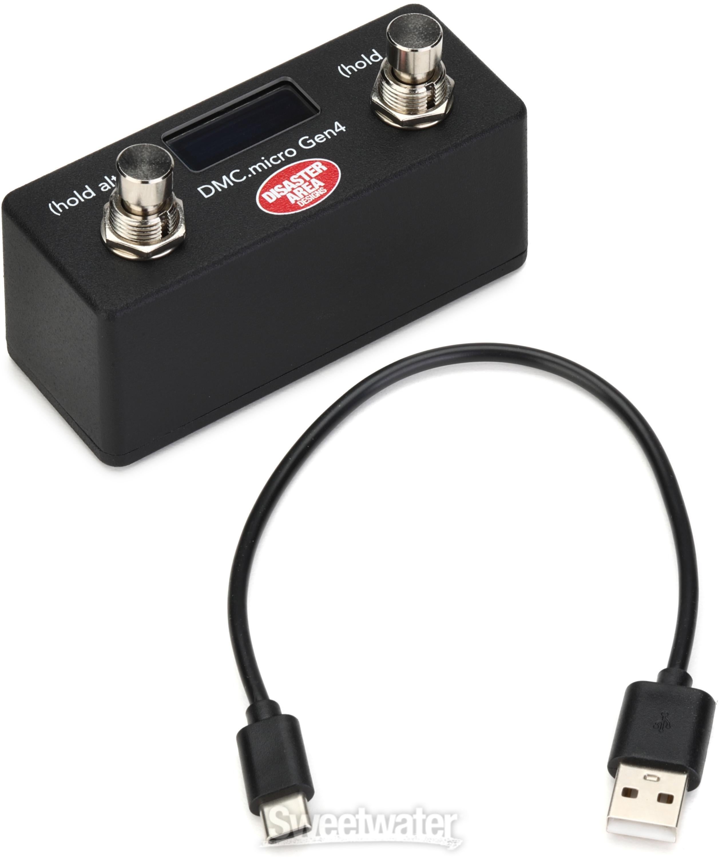 Disaster Area Designs DMC.micro Gen4 MIDI Footswitch