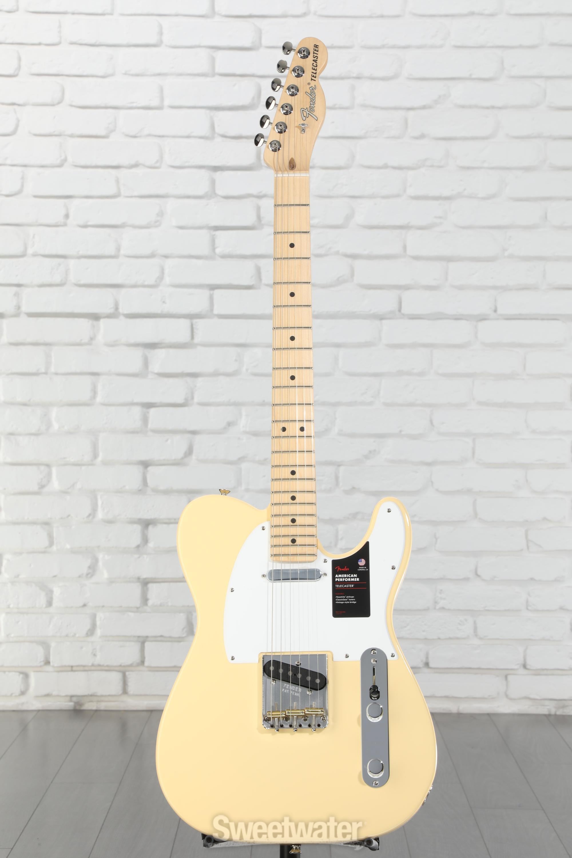 美品FENDER American Performer Telecaster Fender American Performer Telecaster - Vintage White with
