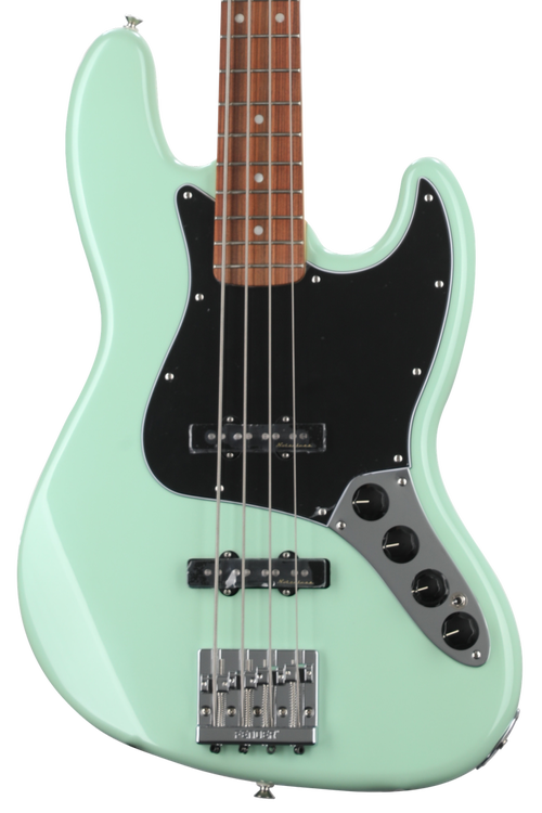 Fender Deluxe Active Jazz Bass - Surf Pearl with Pau Ferro