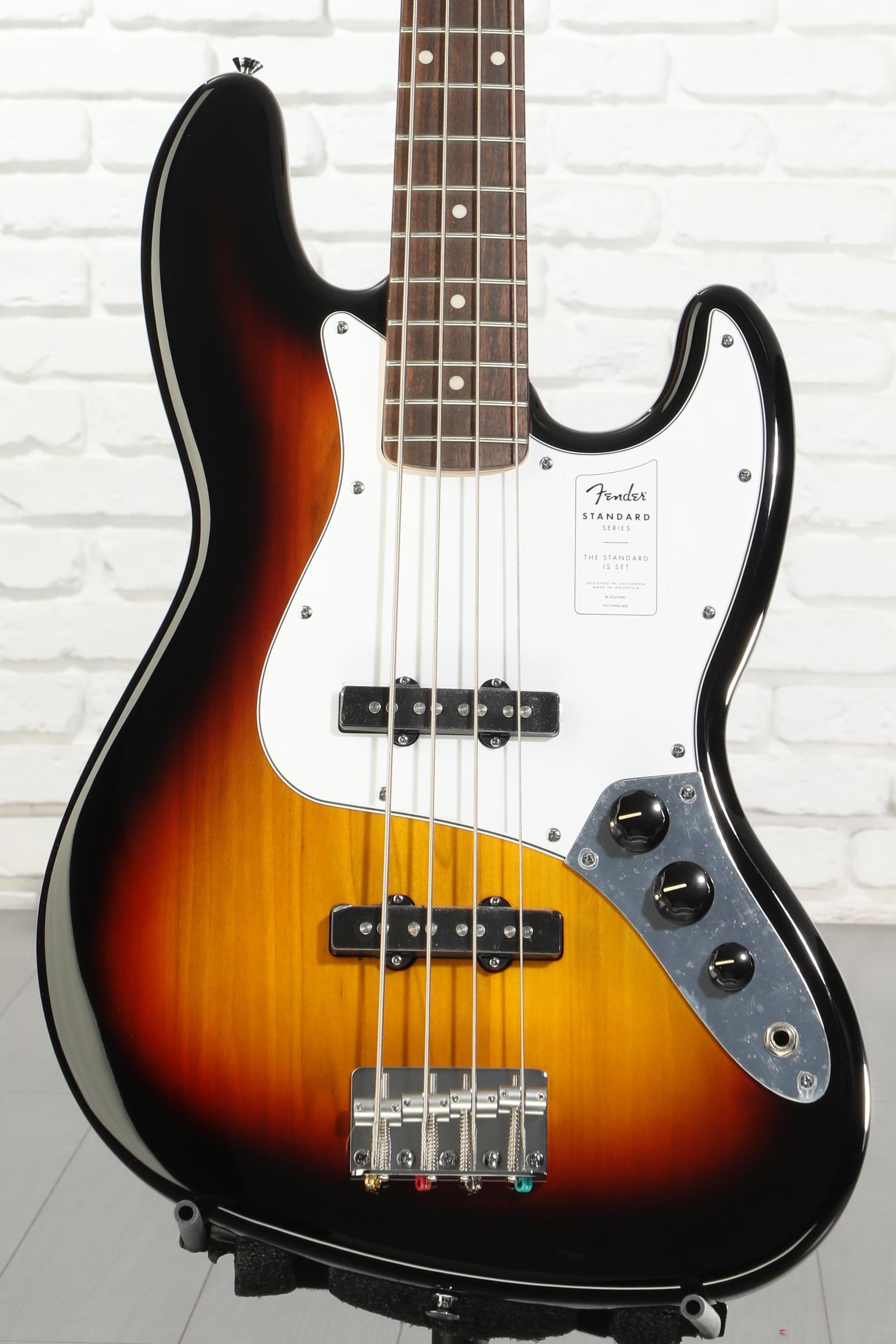 Fender Standard Jazz Bass - 3-color Sunburst, Laurel Fingerboard