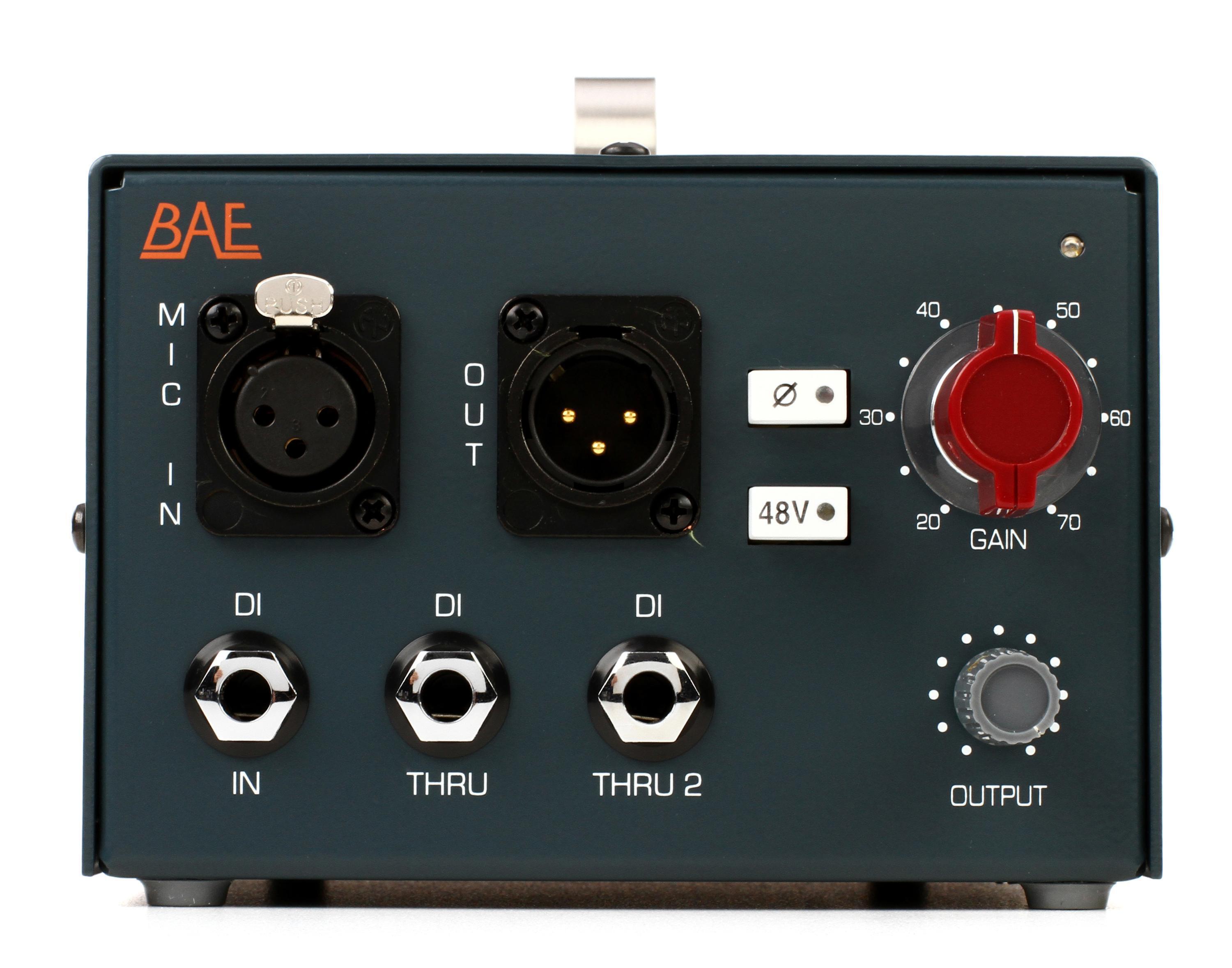 BAE 1073DMP Desktop Microphone Preamp | Sweetwater