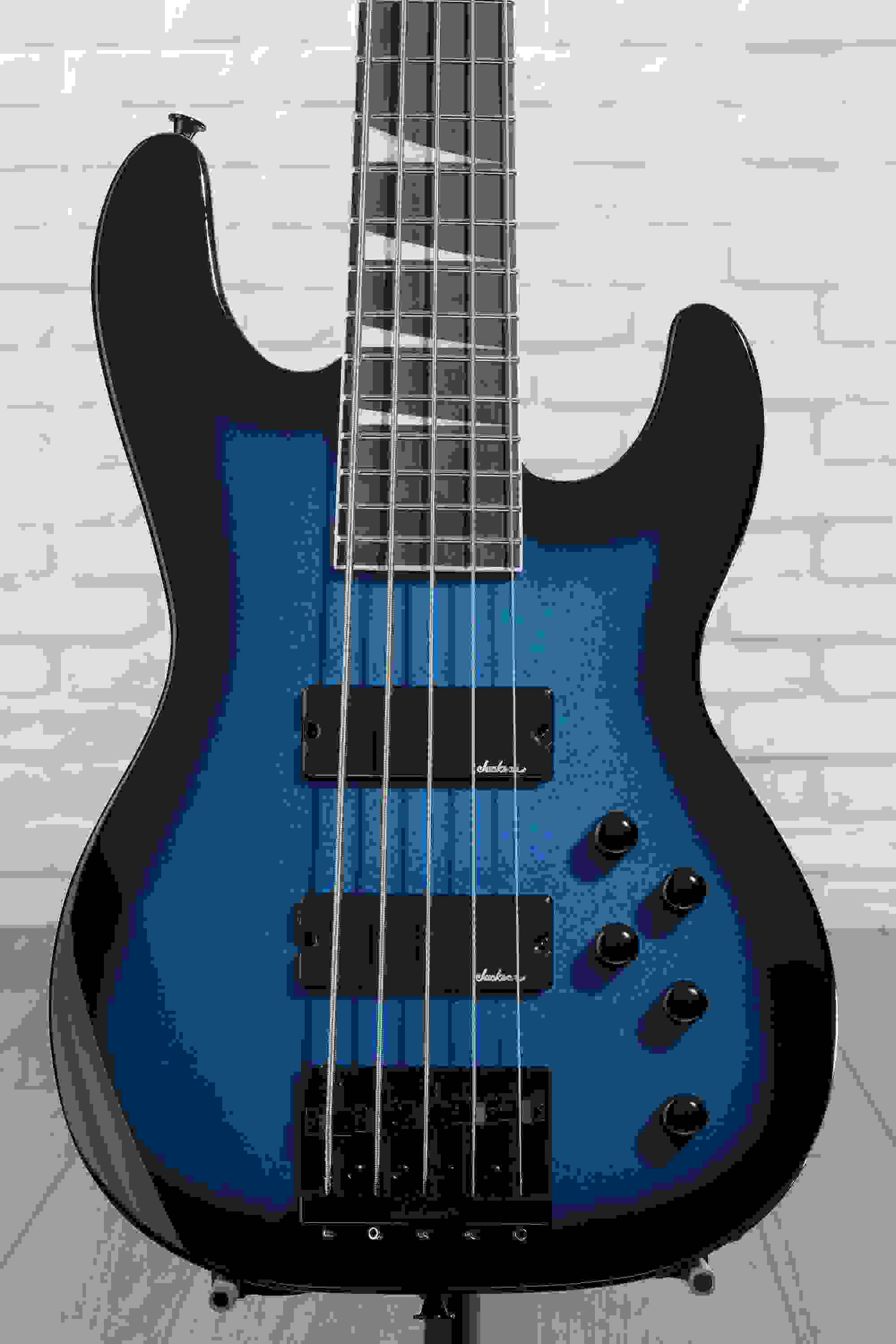 Jackson Concert Bass JS3V - Metallic Blue Burst