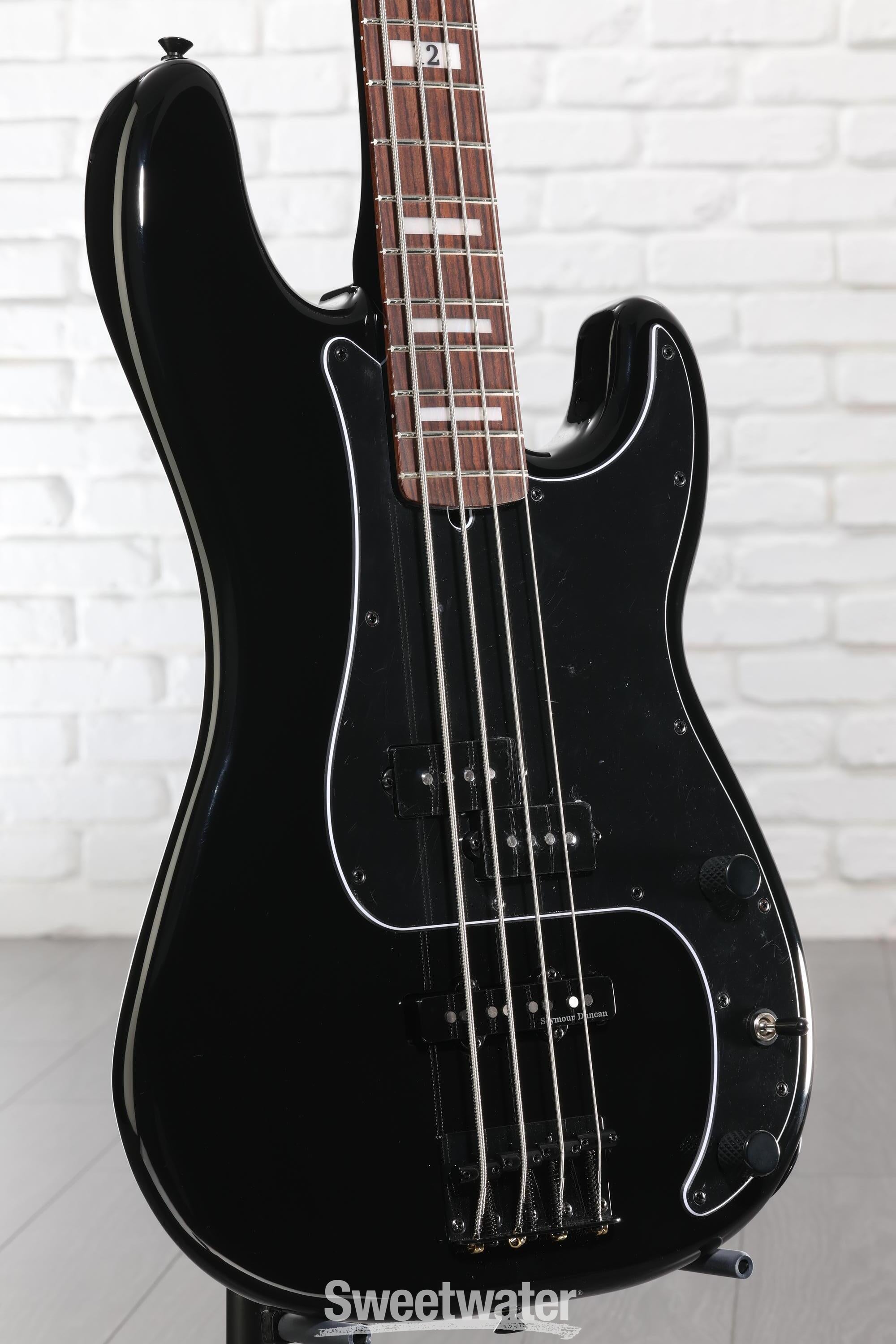 Fender Duff McKagan Deluxe Precision Bass - Black | Sweetwater