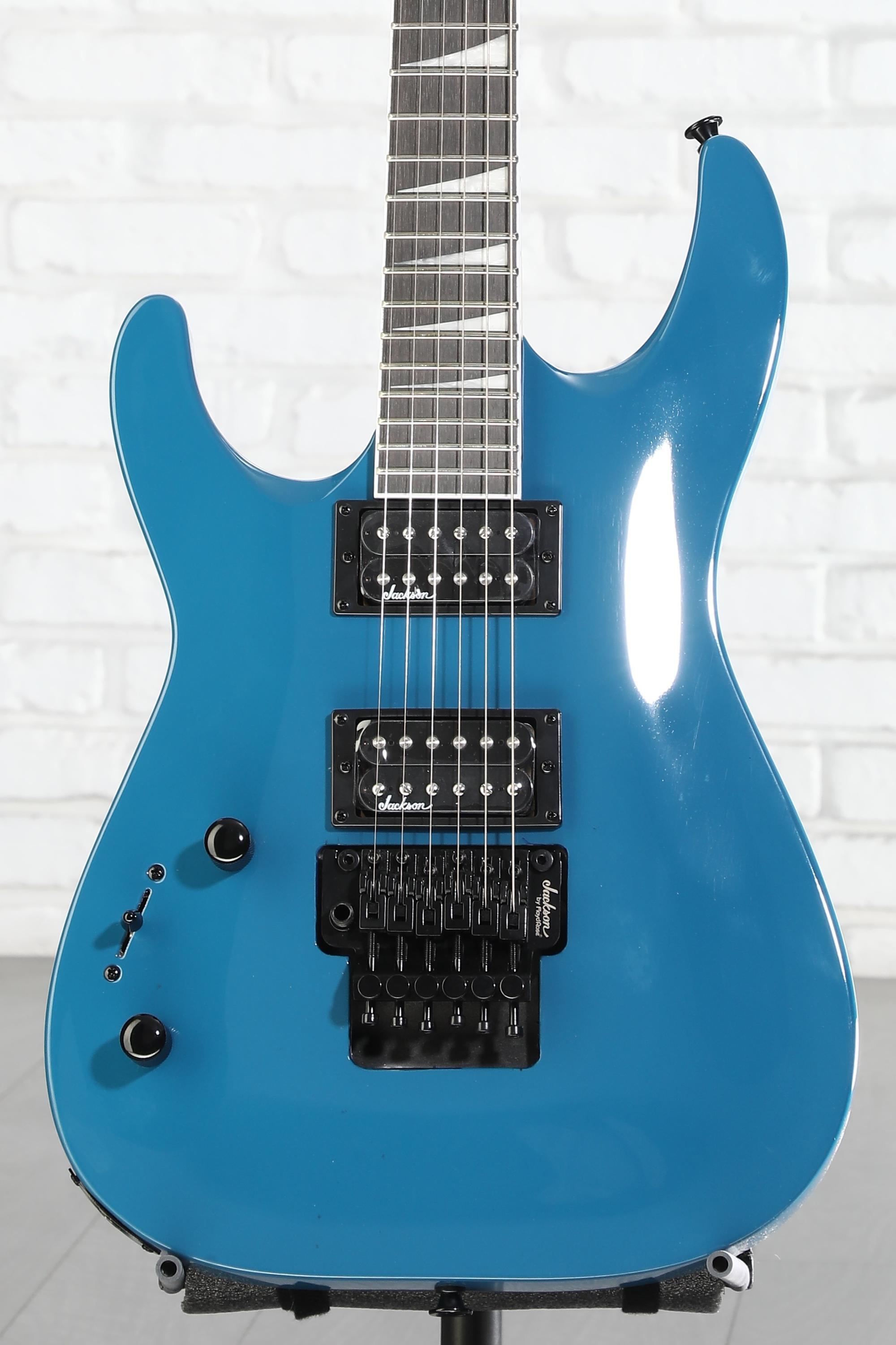 Jackson Dinky Arch Top JS32 DKA Left-handed - Bright Blue | Sweetwater