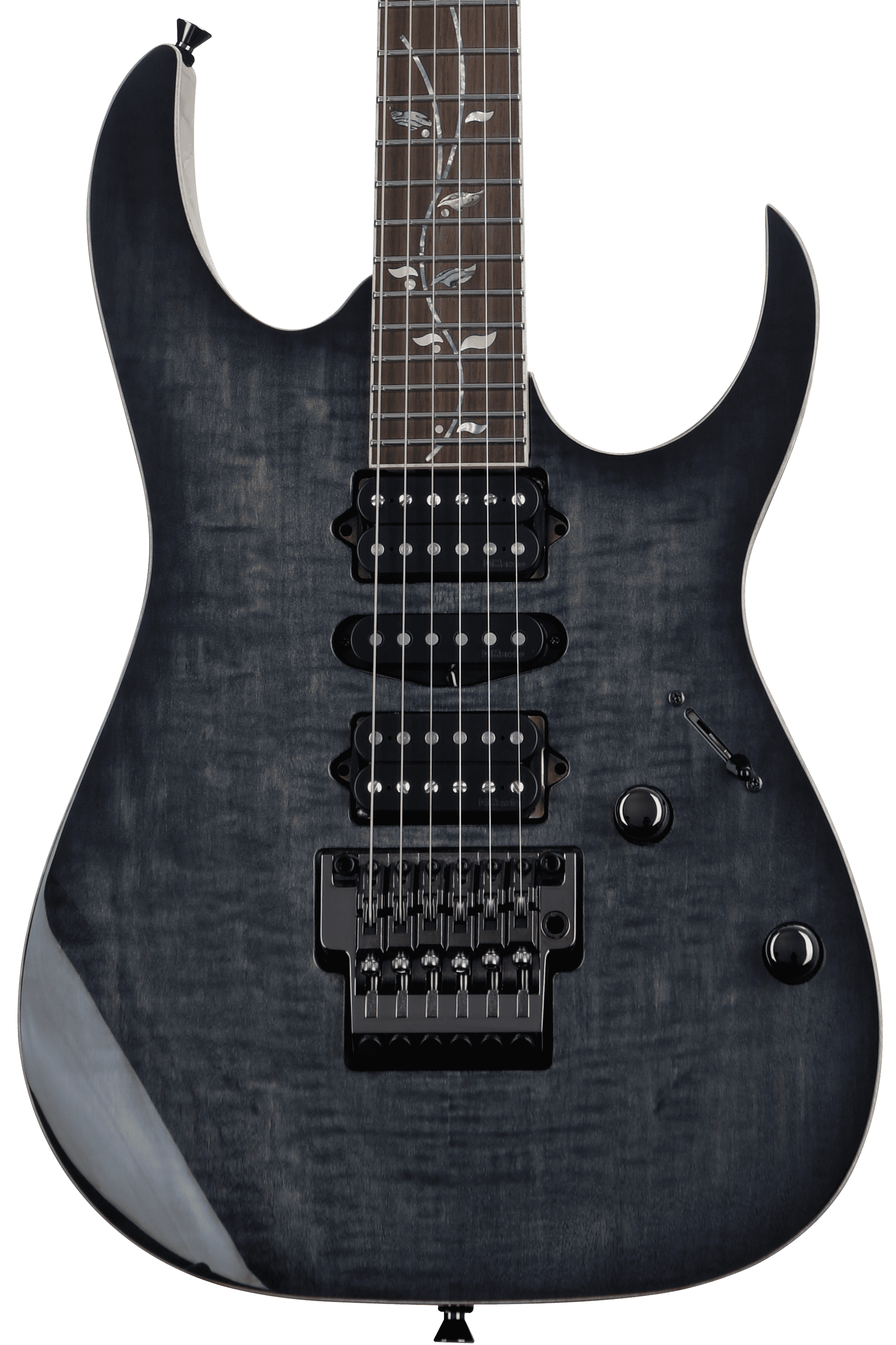 Ibanez J Custom RG8570 Electric Guitar - Black Rutile
