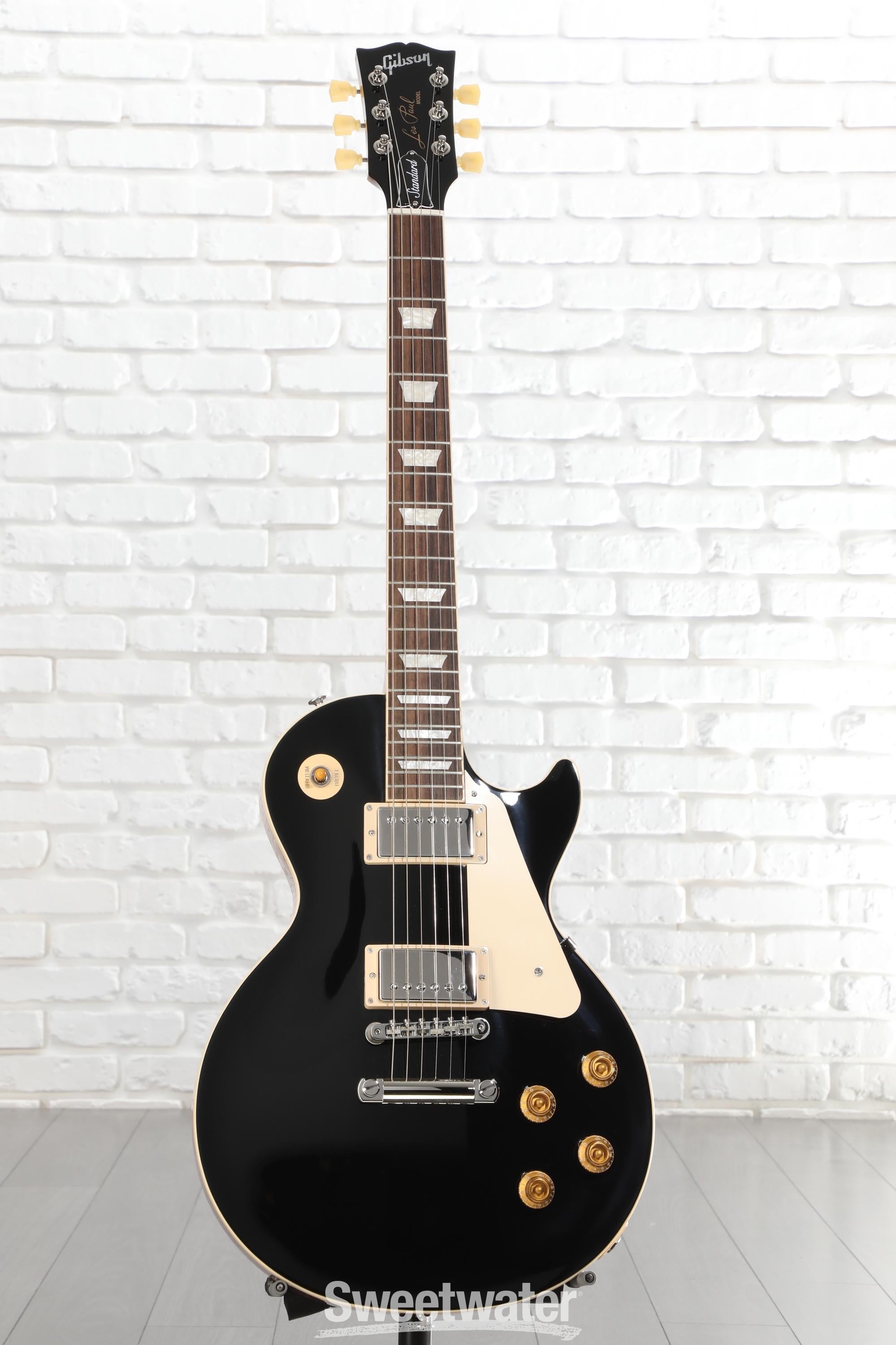 Gibson Les Paul Standard '50s Plain Top Electric Guitar - Ebony