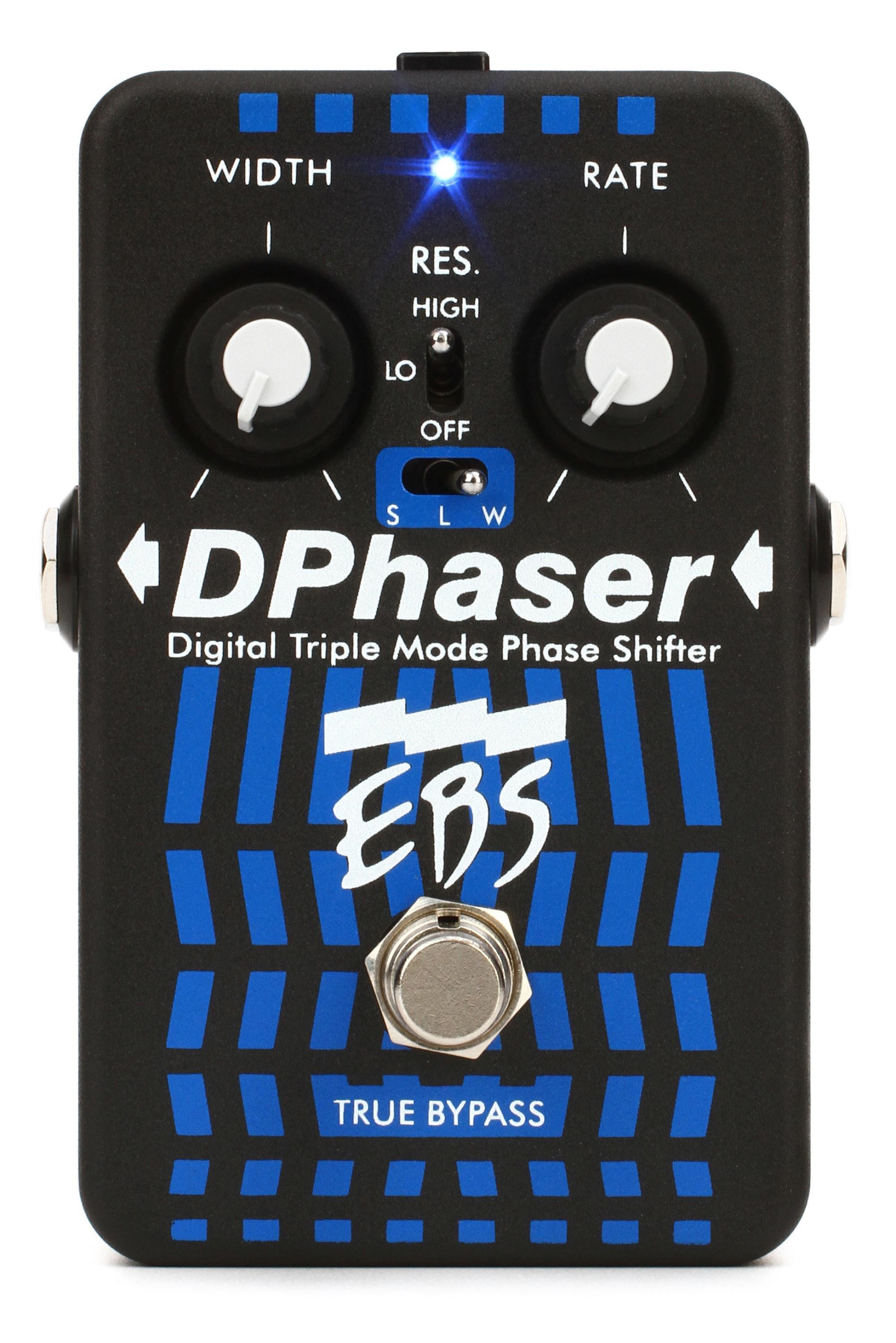 EBS DPhaser Digital Triple Mode Phase Shifter Pedal