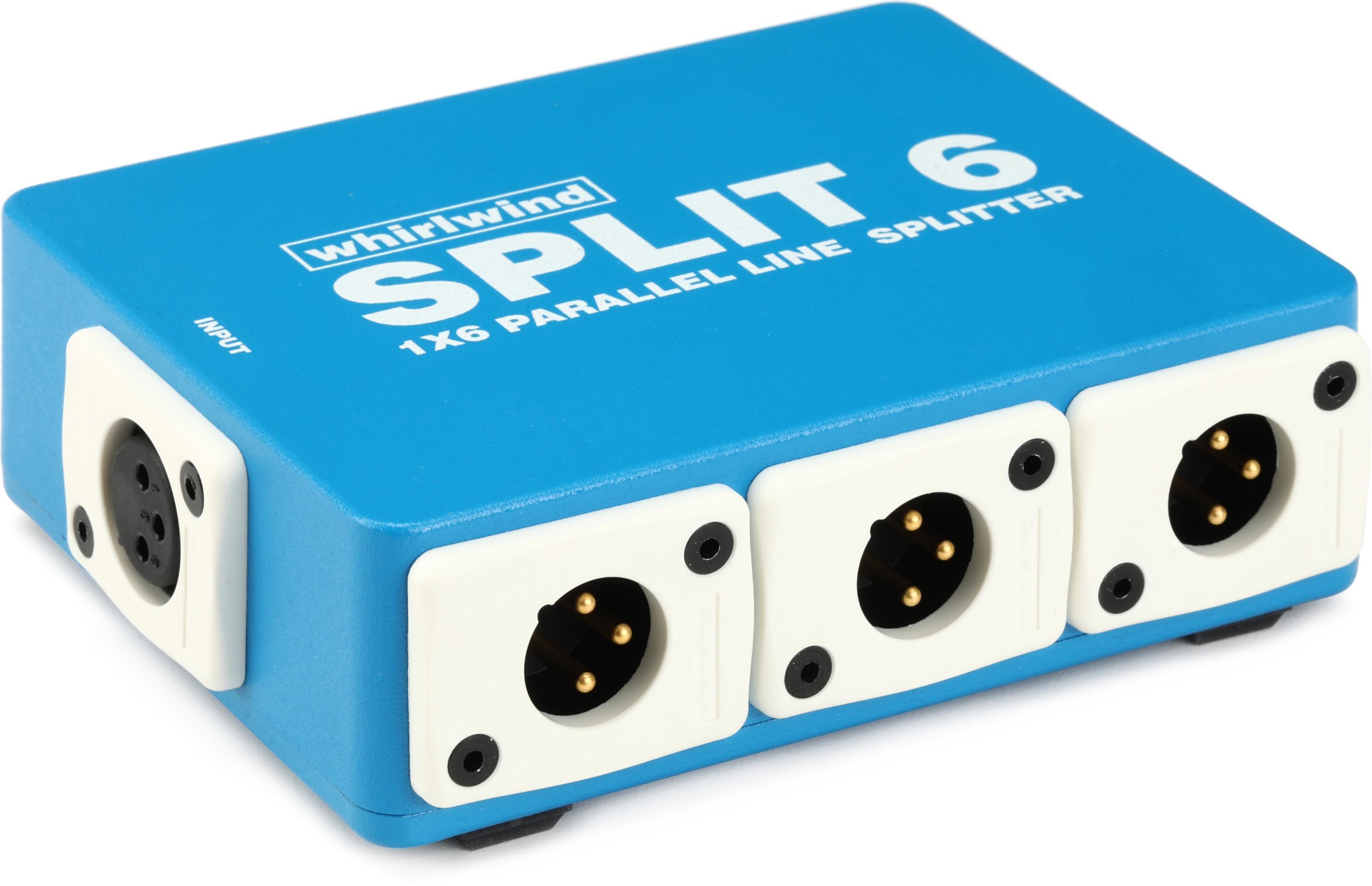 Whirlwind SPLIT 6 Line Level Parallel Splitter