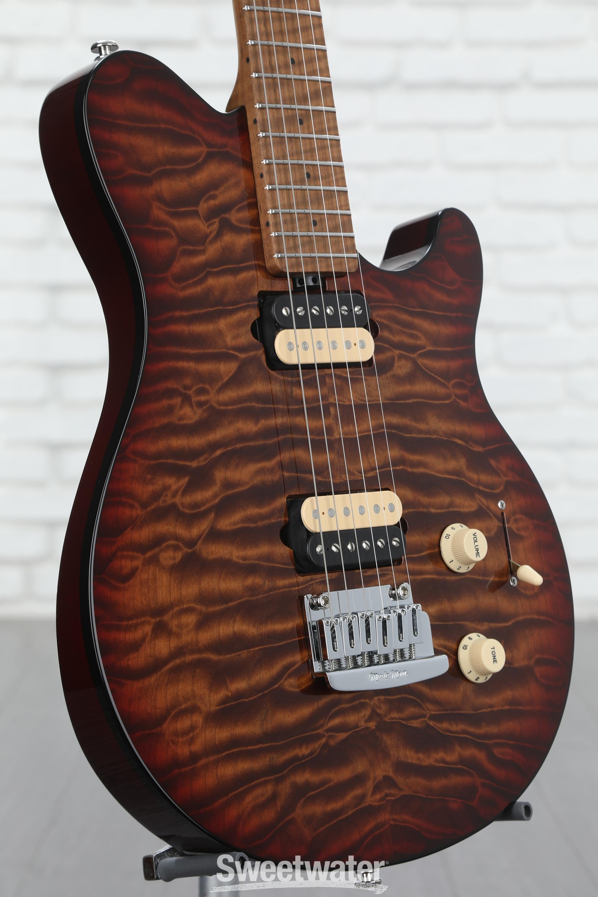 Ernie Ball Music Man Axis Super Sport Electric Guitar - Roasted
