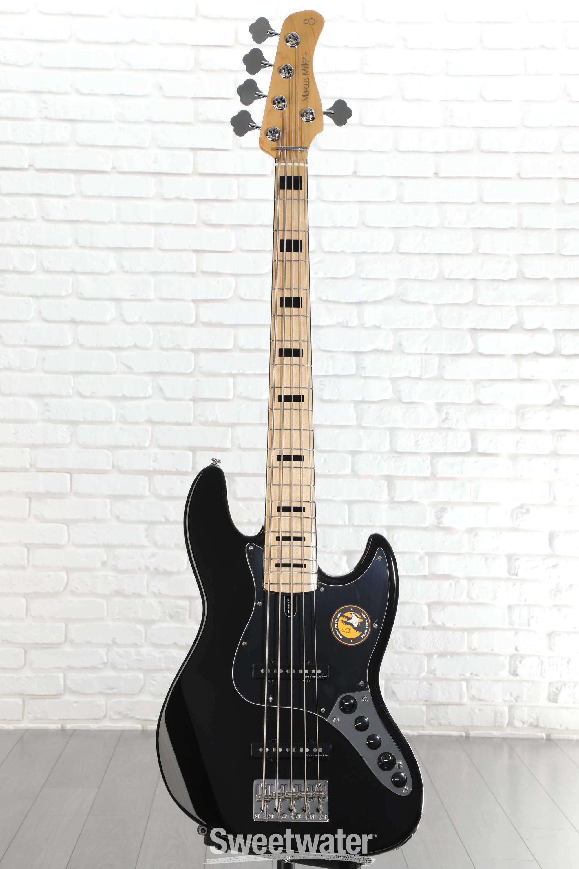 Sire Marcus Miller V7 Vintage Alder 5-string Bass Guitar - Black