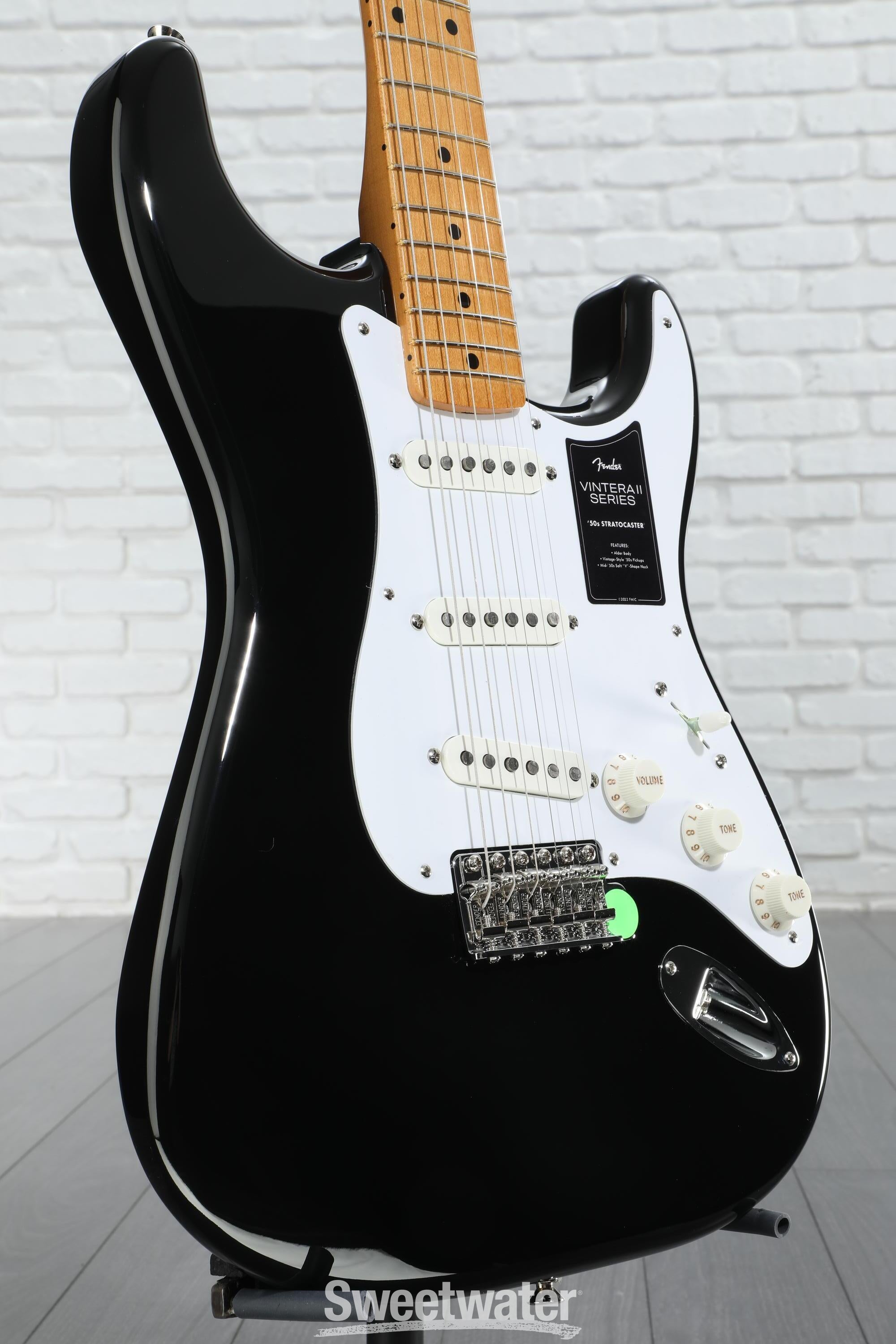 Fender Vintera II '50s Stratocaster Electric Guitar - Black