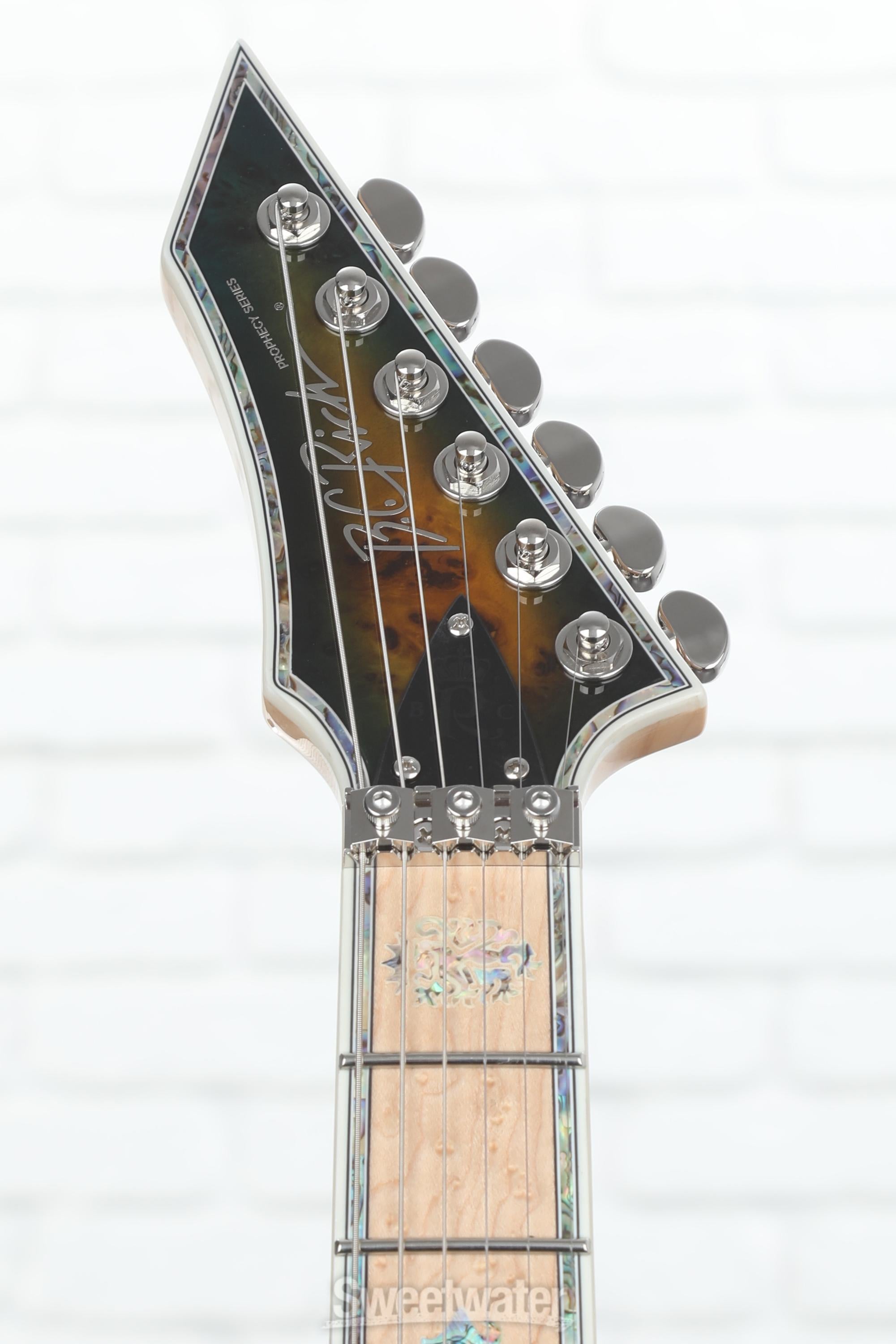 アメイジング　SNAKEBAT B.C. Rich Shredzilla Z6 Prophecy Exotic Electric Guitar