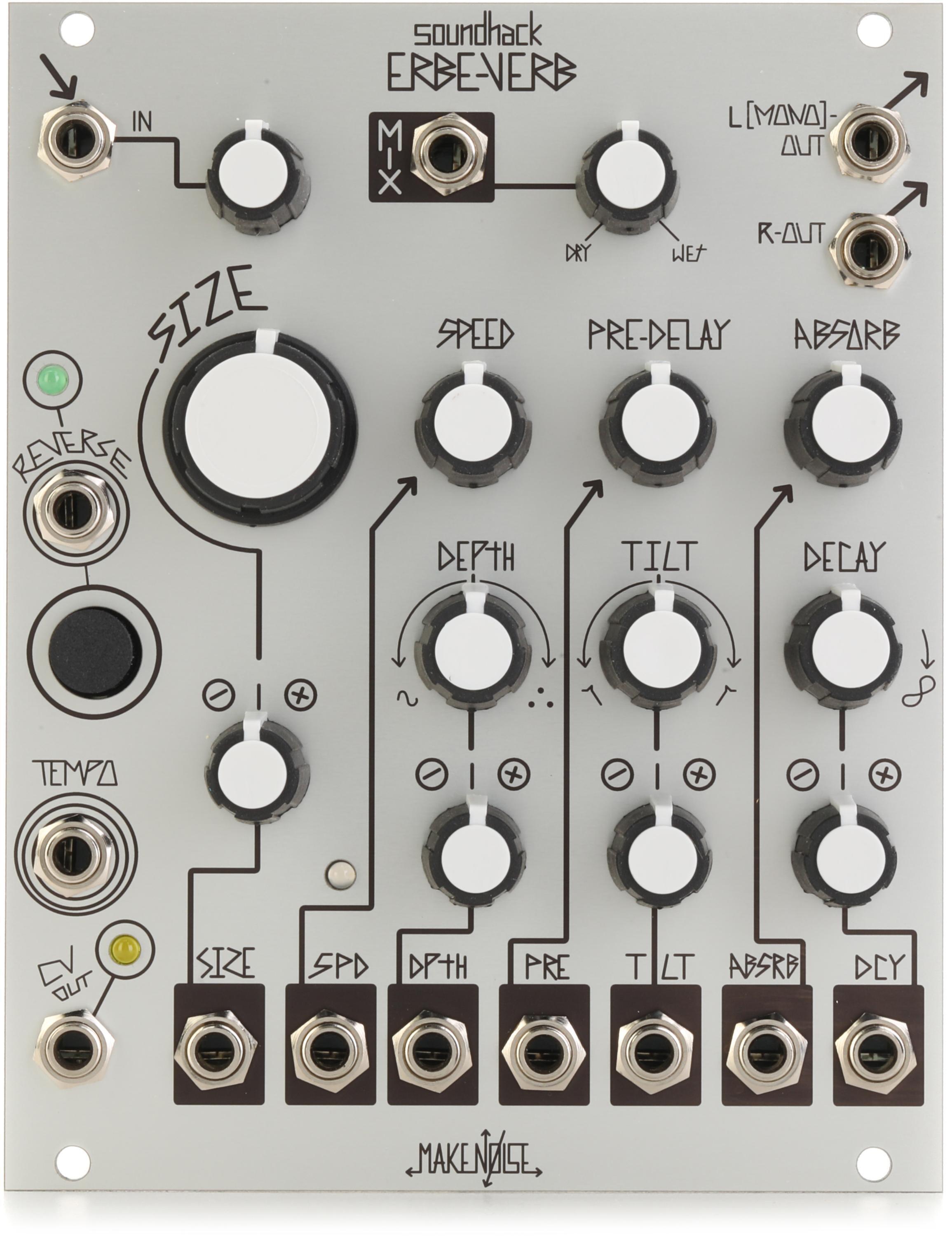 Make Noise Erbe-Verb Eurorack Continuously Variable Reverb Module