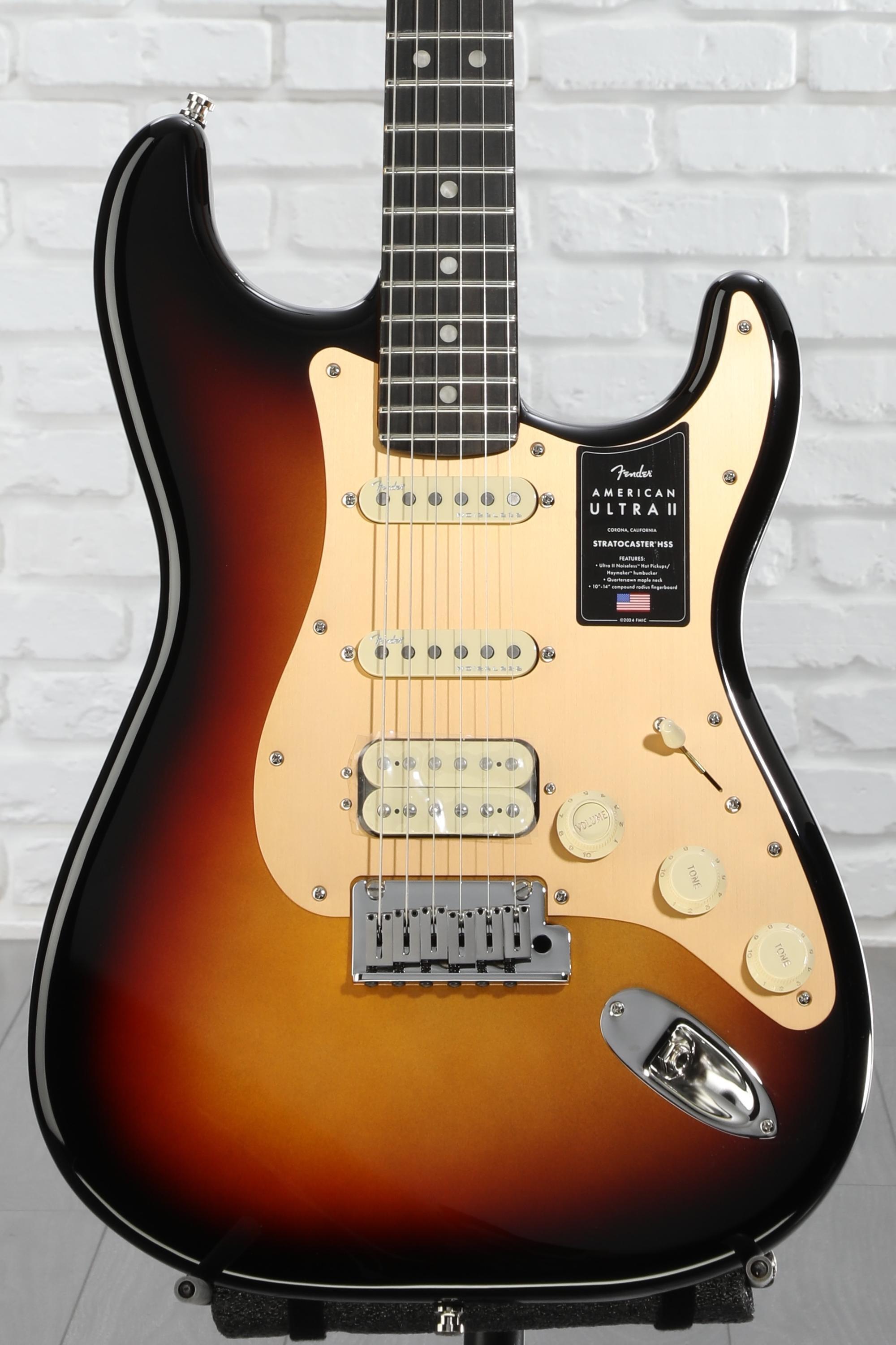 Fender American Ultra II Stratocaster HSS Electric Guitar