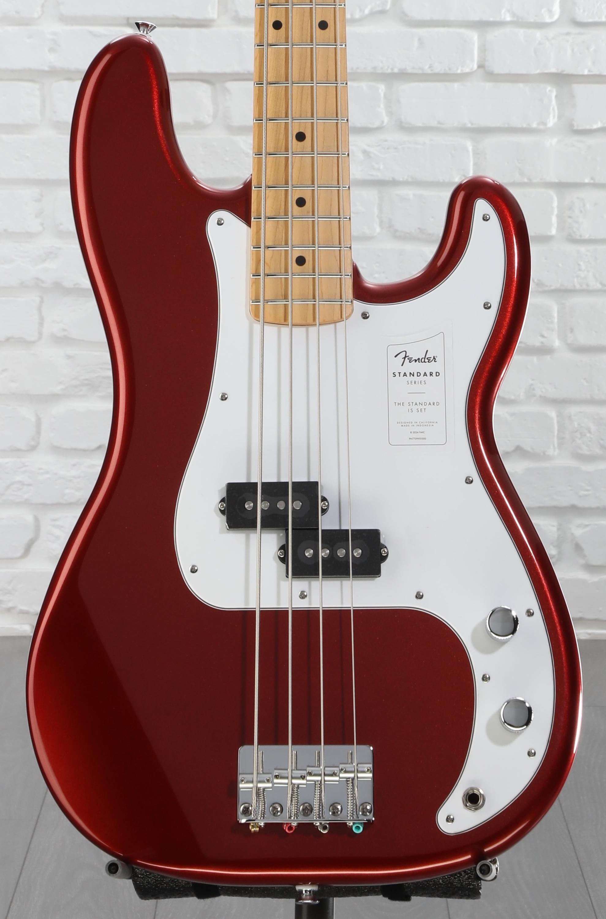 Fender Standard Precision Bass - Candy Cola, Maple Fingerboard