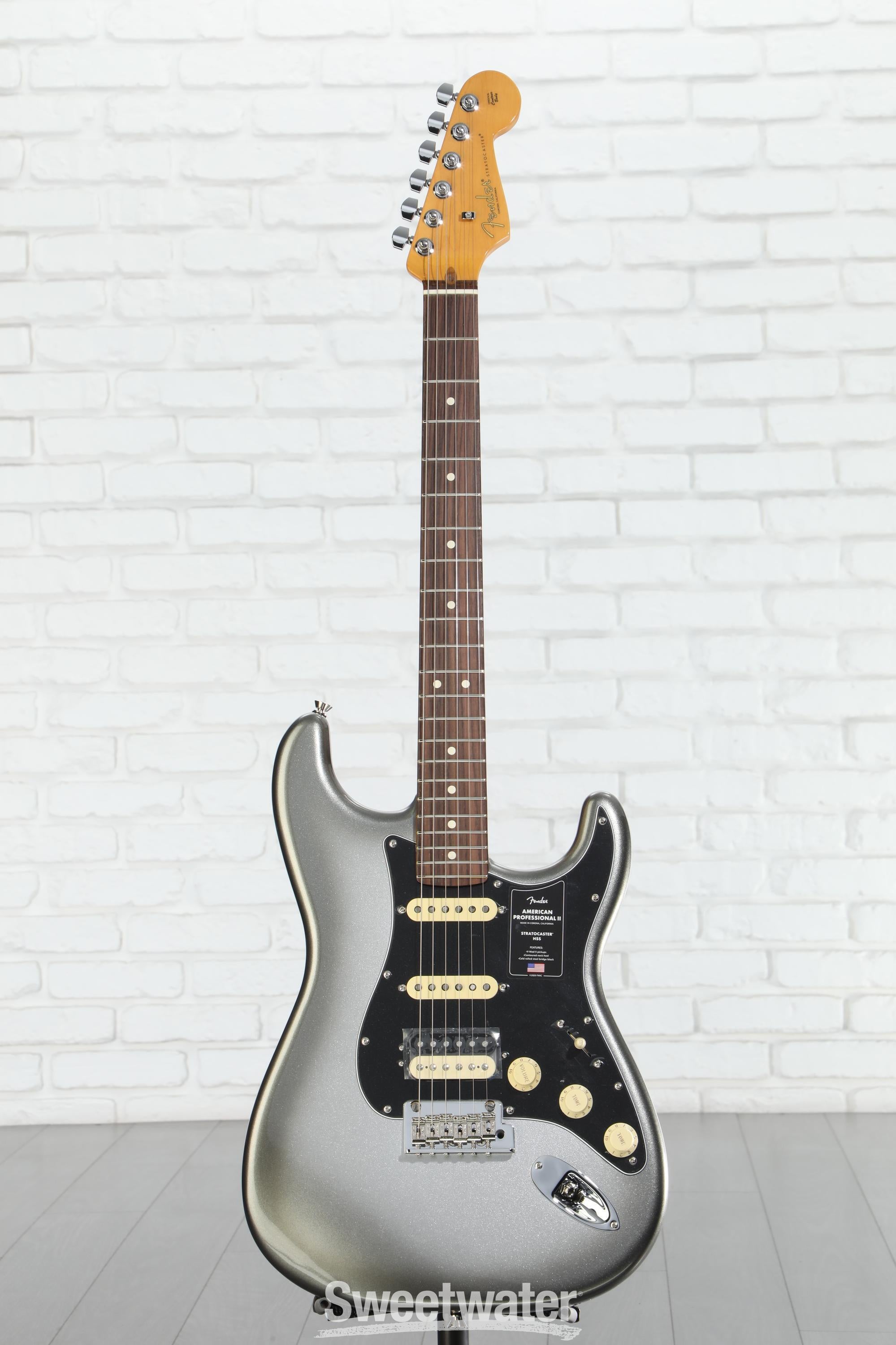 Fender American Professional II Stratocaster HSS - Mercury with