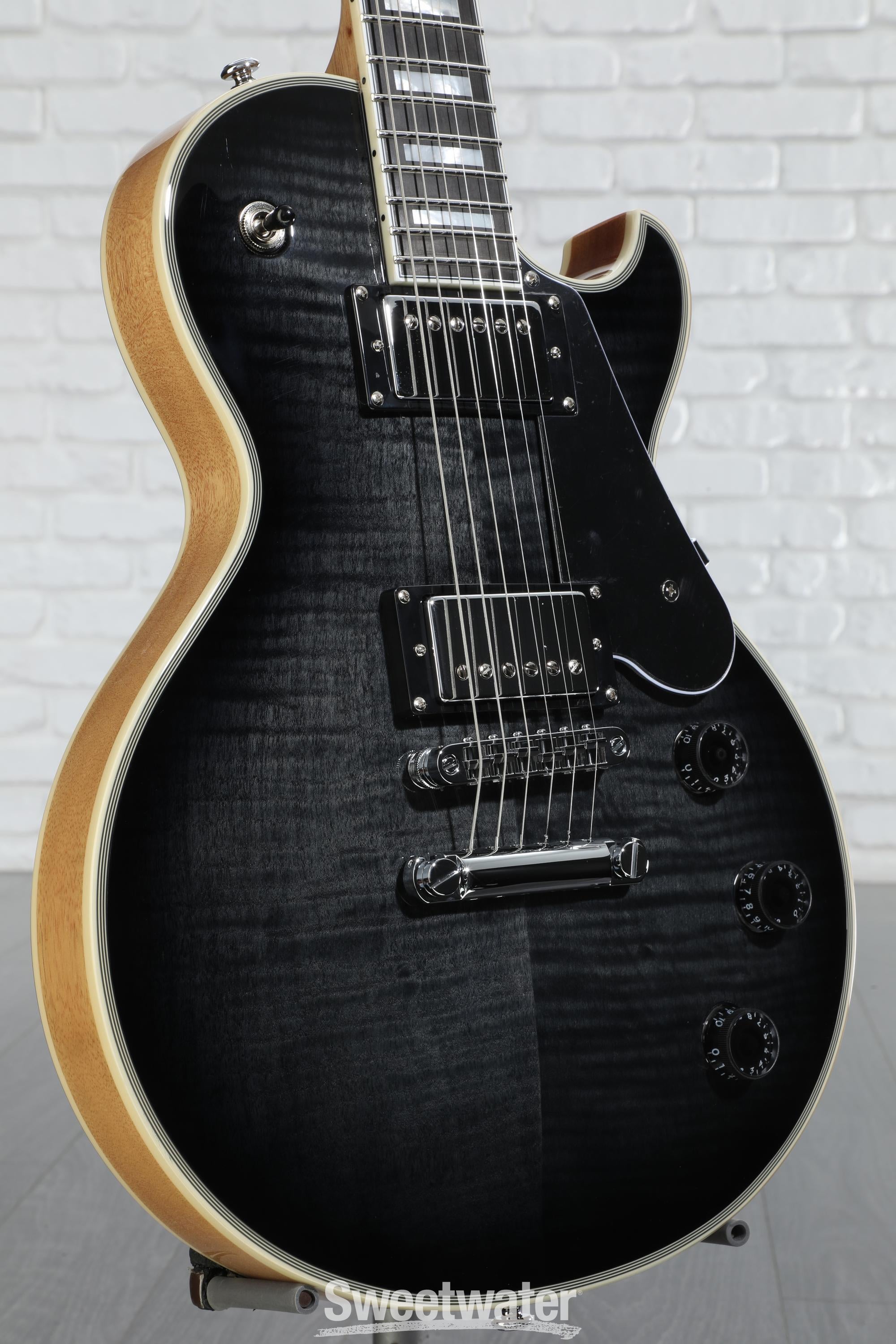 Schecter Solo-II Custom Electric Guitar - Trans Black Burst