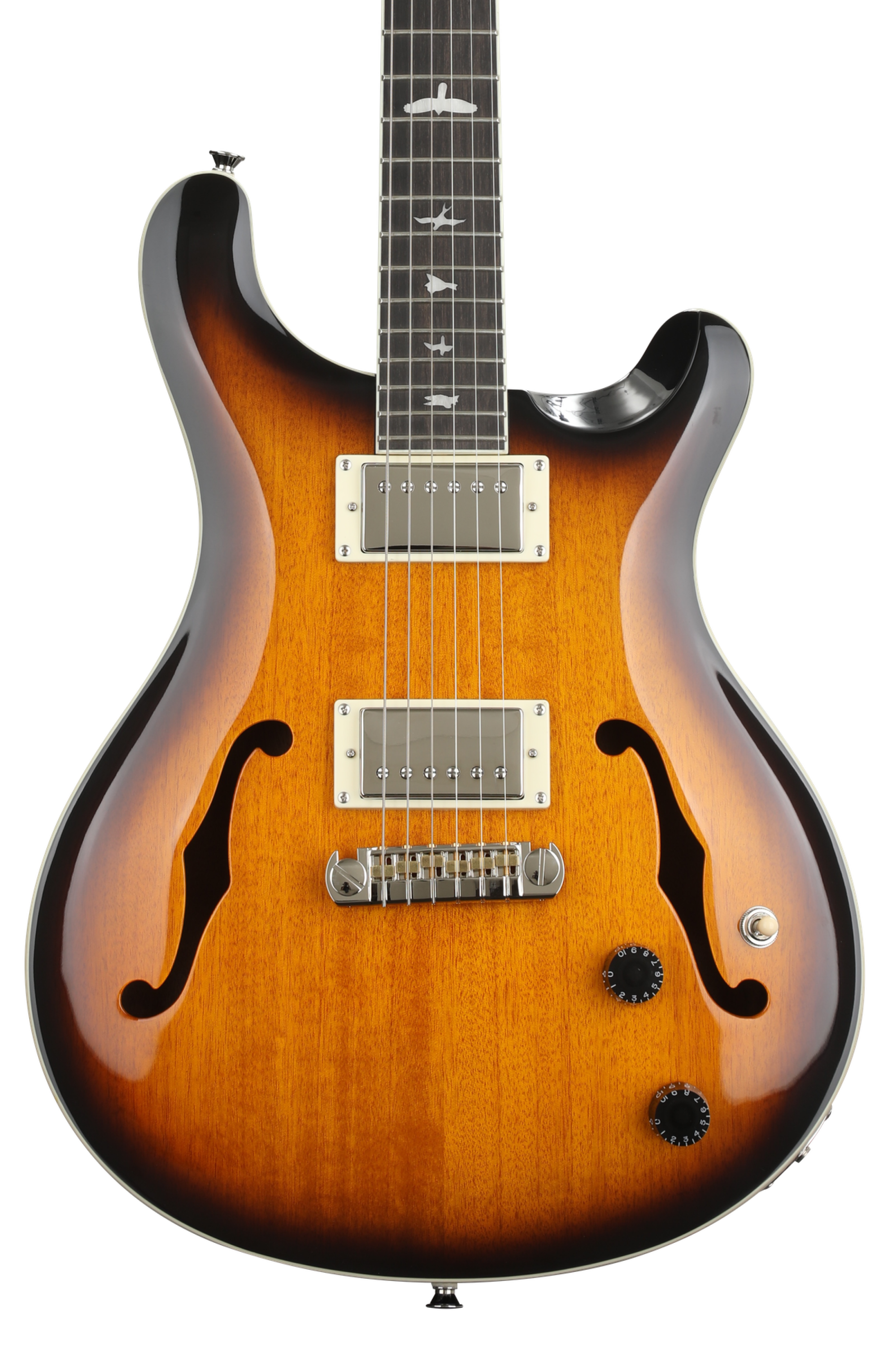 PRS SE Hollowbody サンバースト PRS SE Hollowbody Standard Electric Guitar - McCarty Tobacco