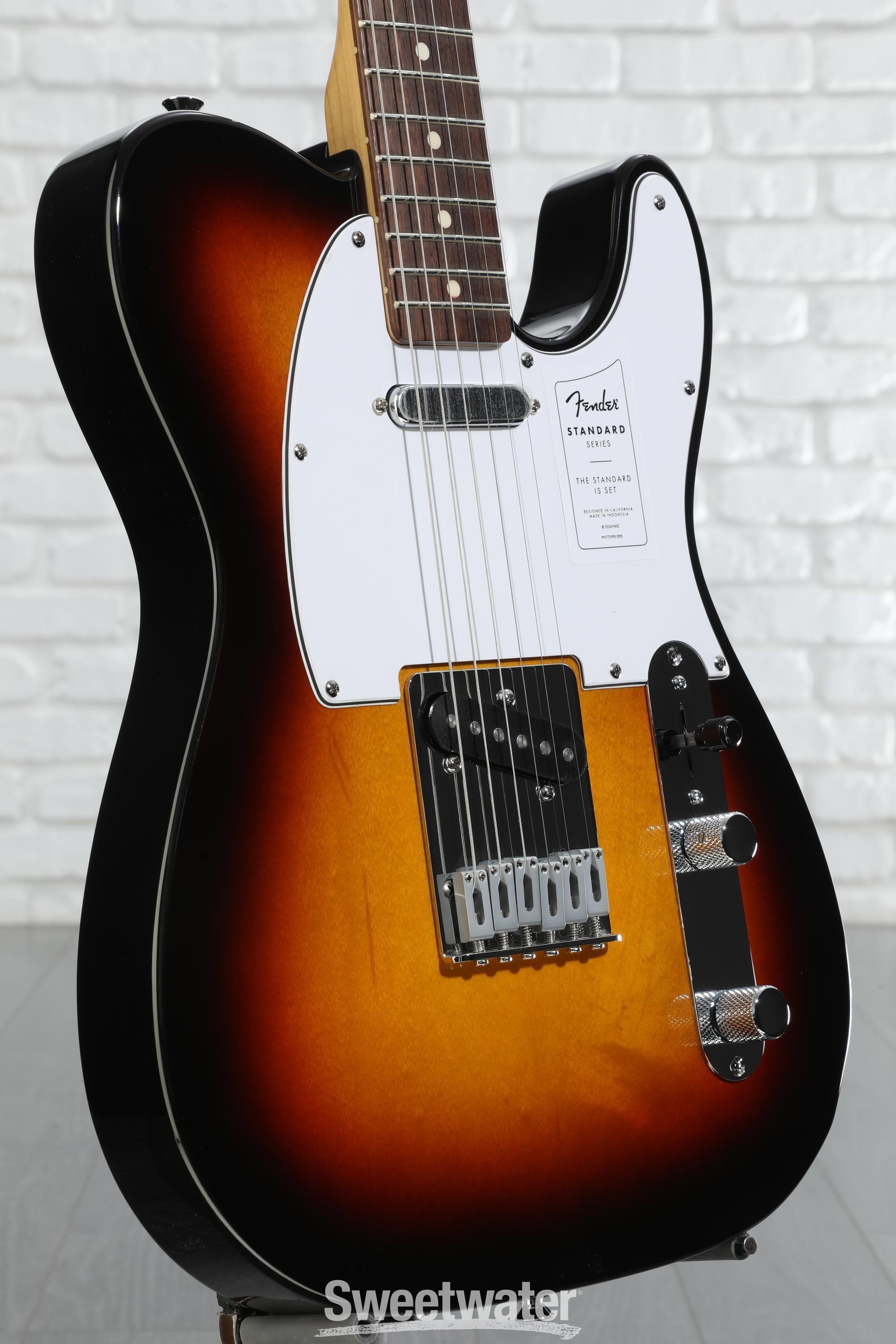 Fender Standard Telecaster Electric Guitar - 3-color Sunburst